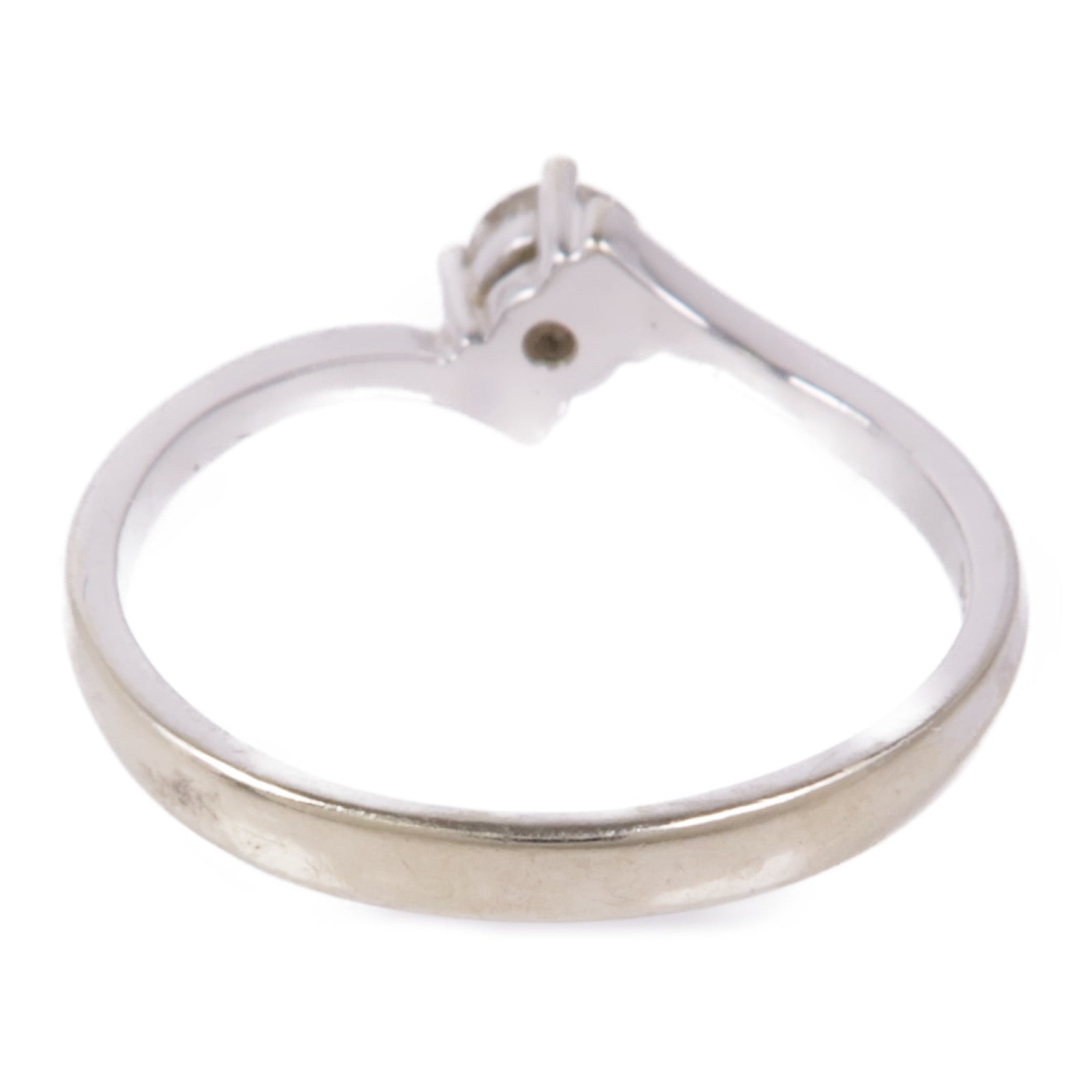JEWELRY 【激減優惠】14K白金Diamond Ring鑽石戒指US#6
