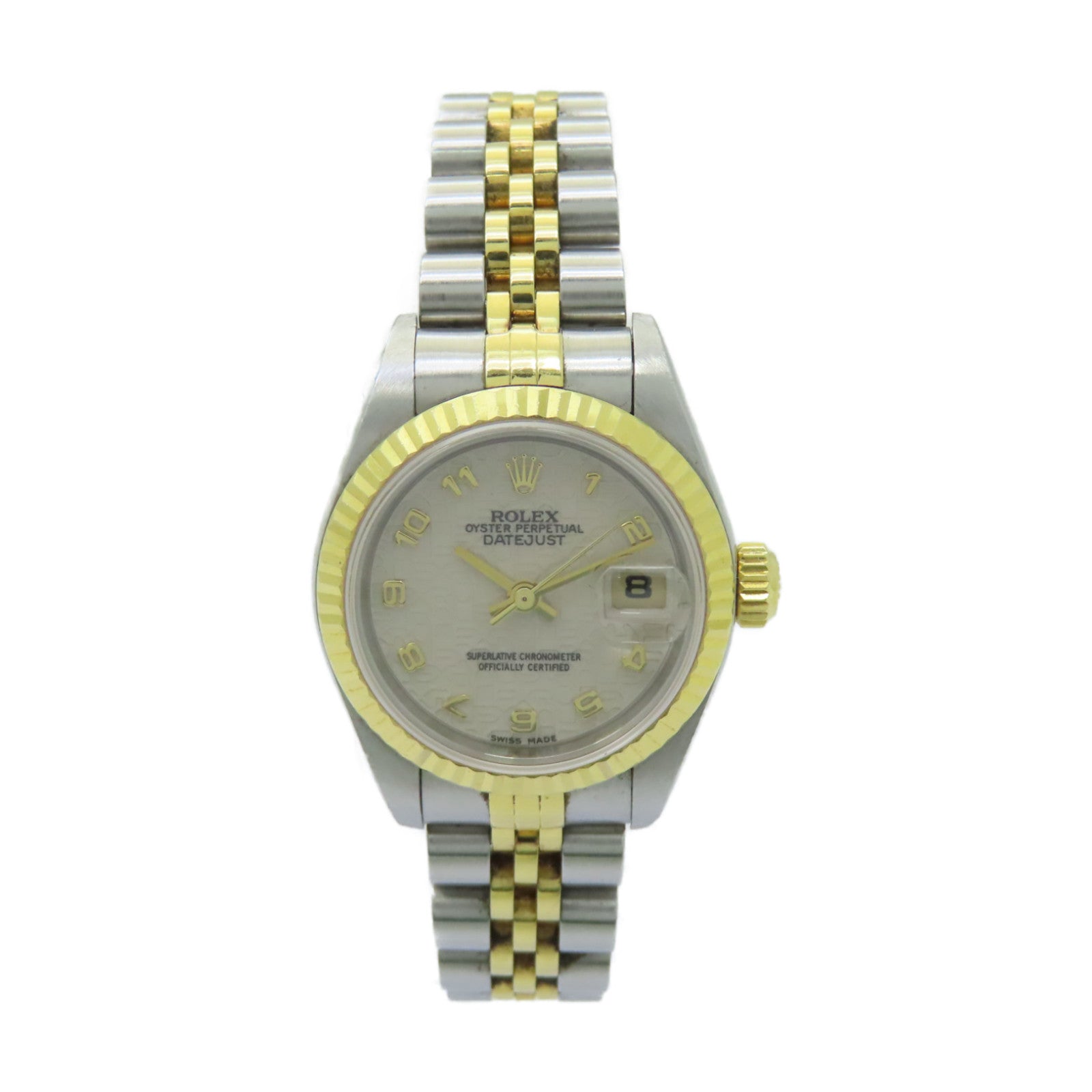 ROLEX 【激減優惠】Datejust 26MM 18K黃金/不鏽鋼自動機芯手錶金色/銀色