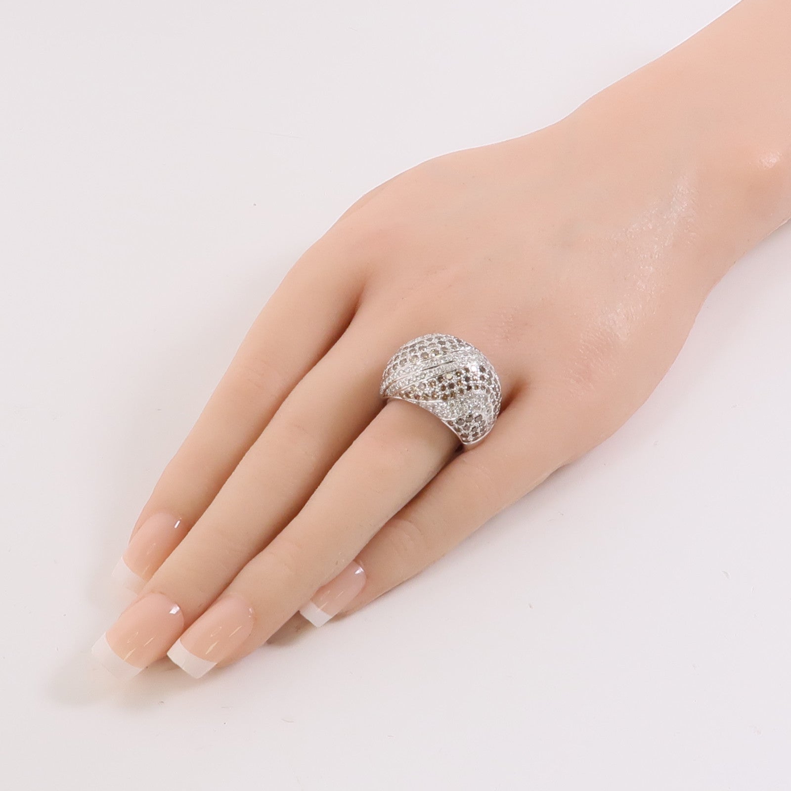 JEWELRY 18K白金Diamond Ring鑽石戒指US#6.75