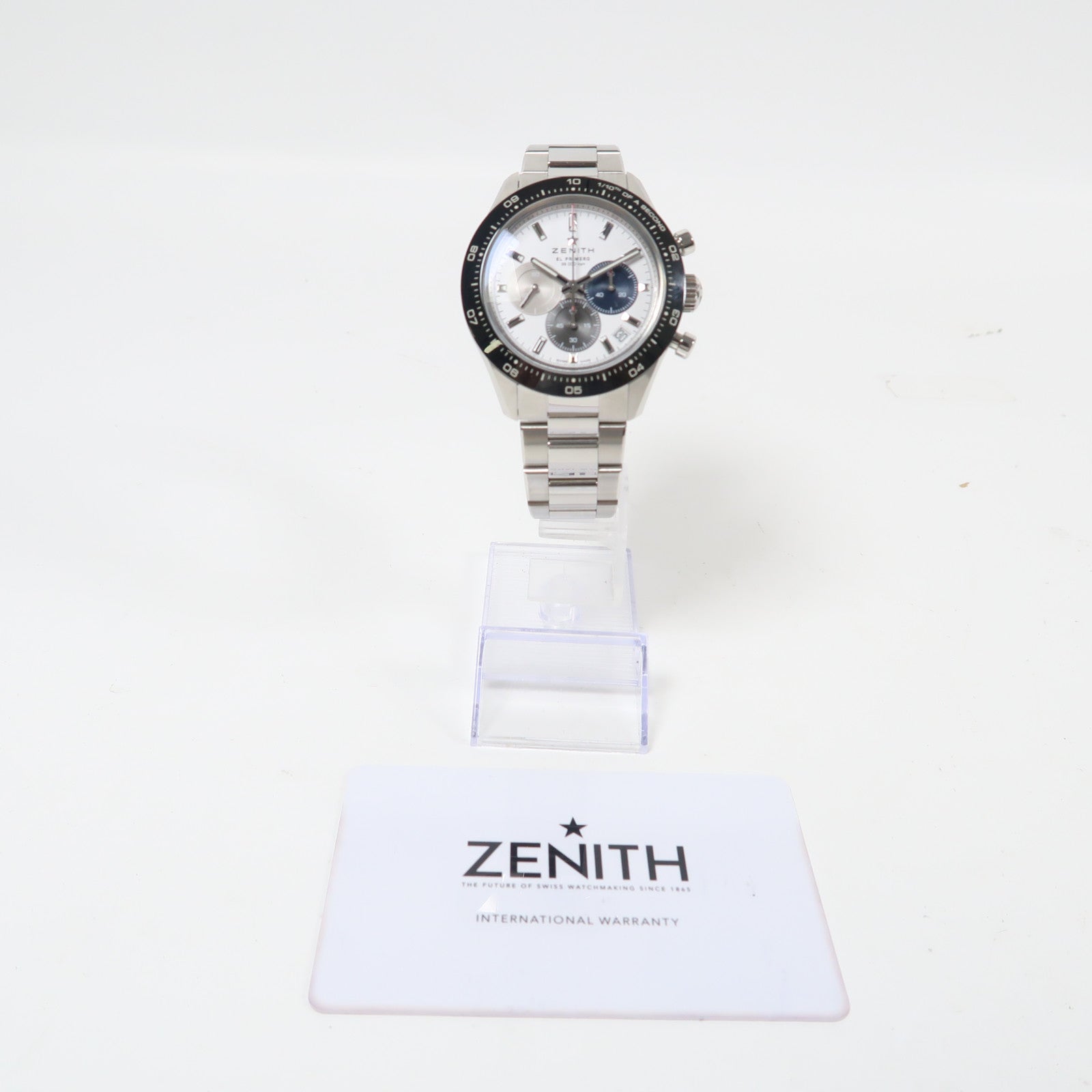 ZENITH Chronomaster El Primero Sport不鏽鋼手錶自動機芯白色