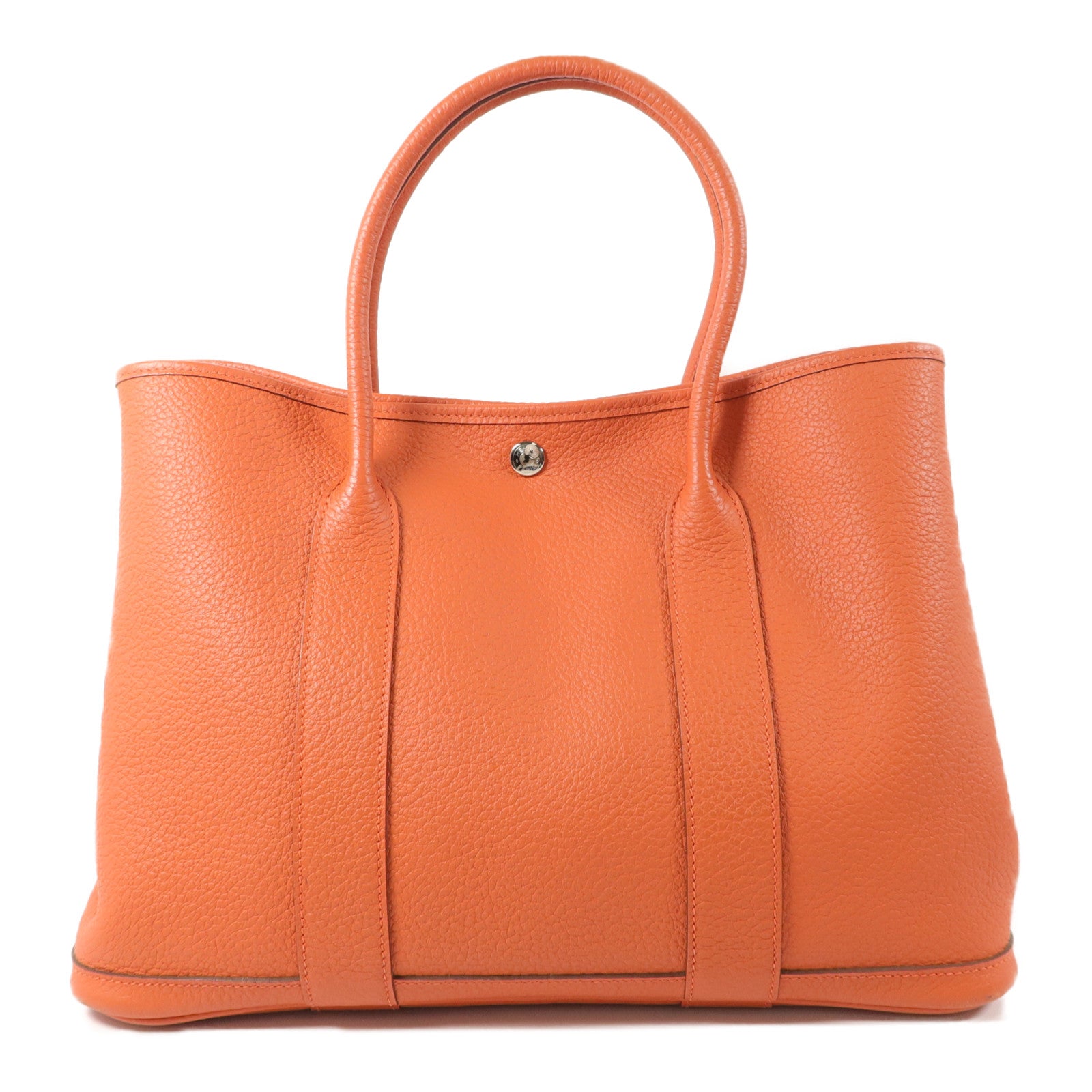 HERMES Negonda皮革Garden Party PM手挽袋Sanguine