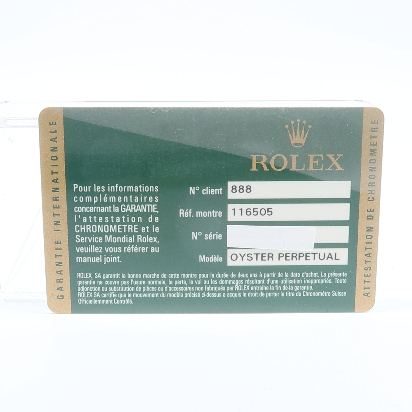 ROLEX Daytona 116505