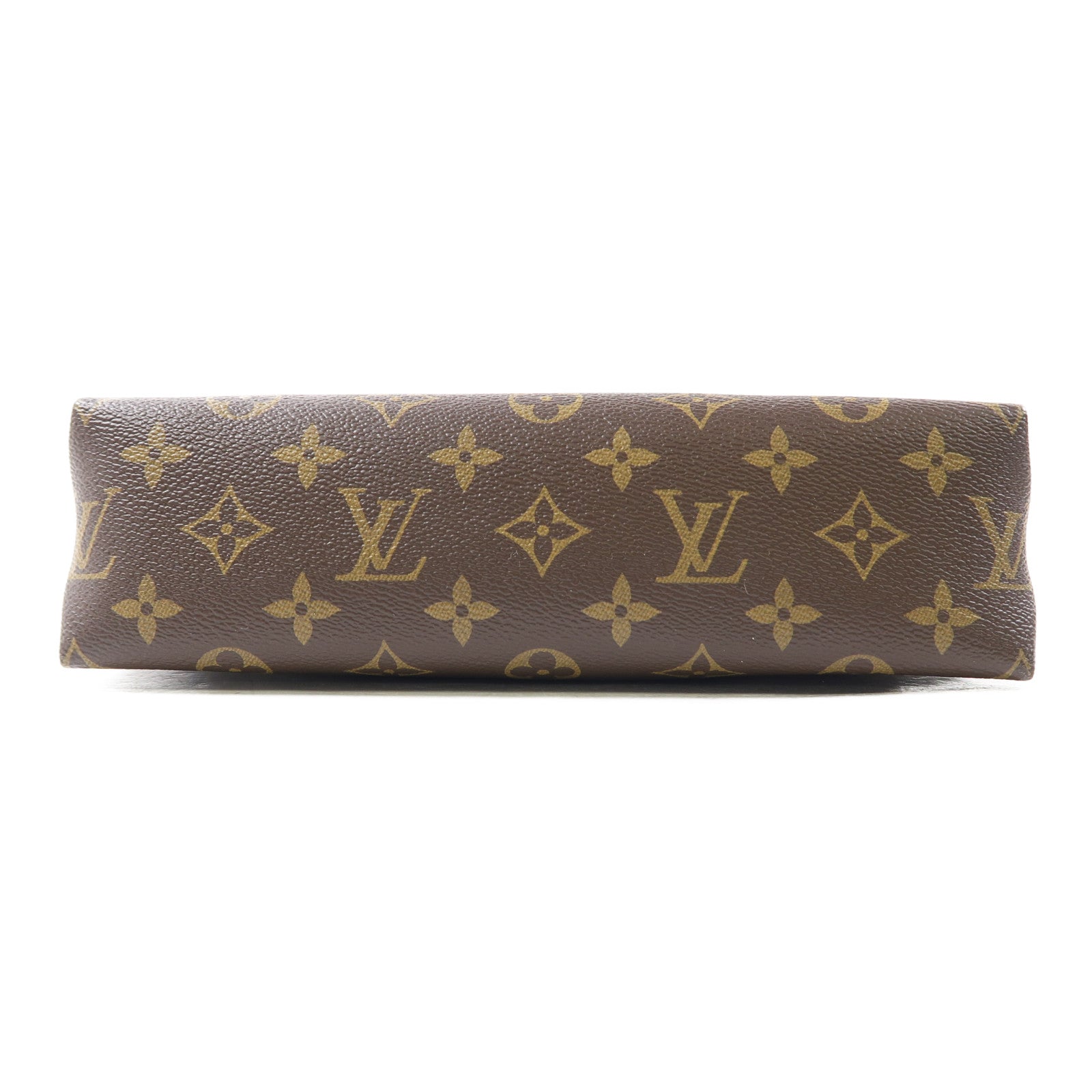 LOUIS VUITTON Monogram Saint Placide金扣肩背袋啡色/紅色