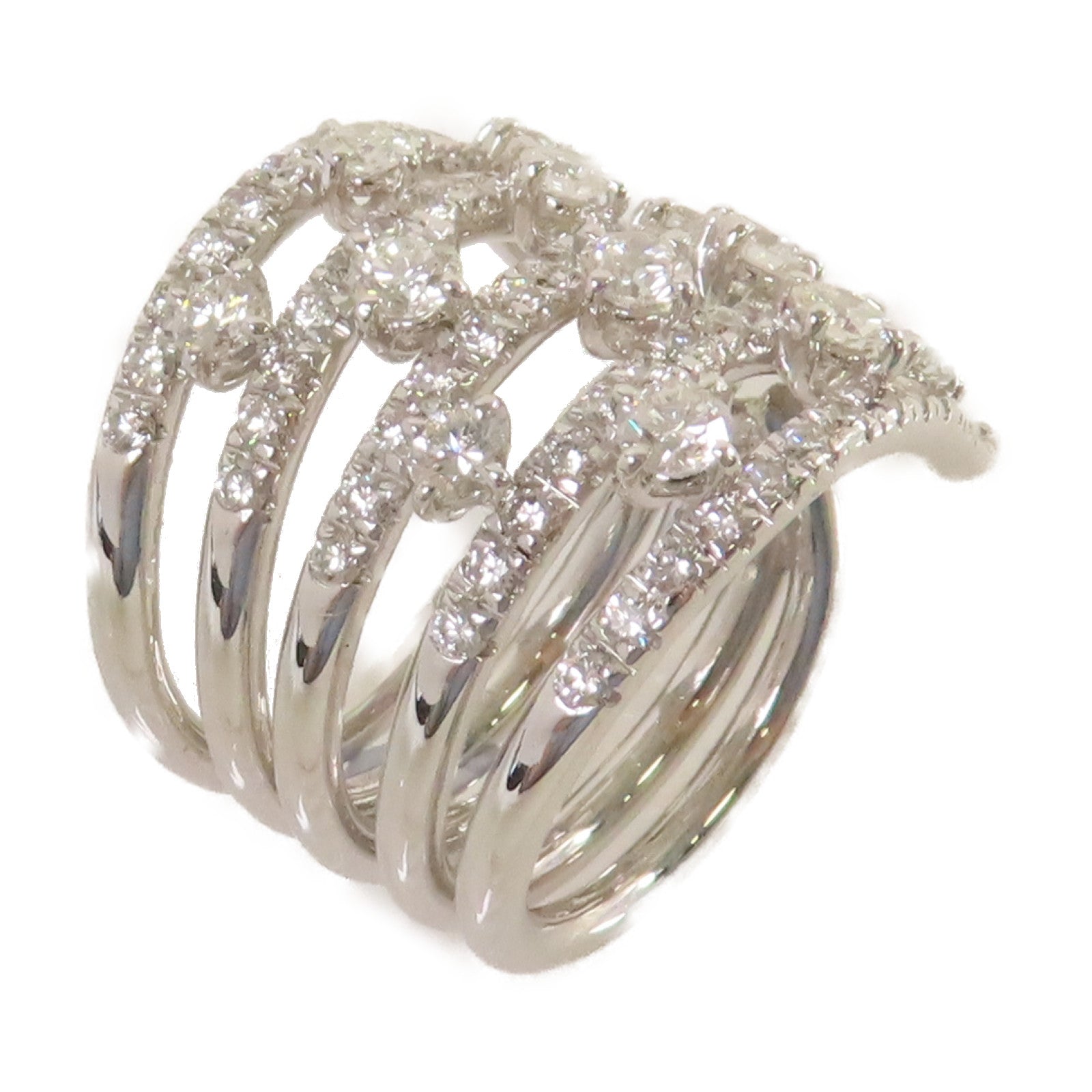 JEWELRY 【激減優惠】18K白金/3.20ct鑽石Diamond Ring戒指US#5.5