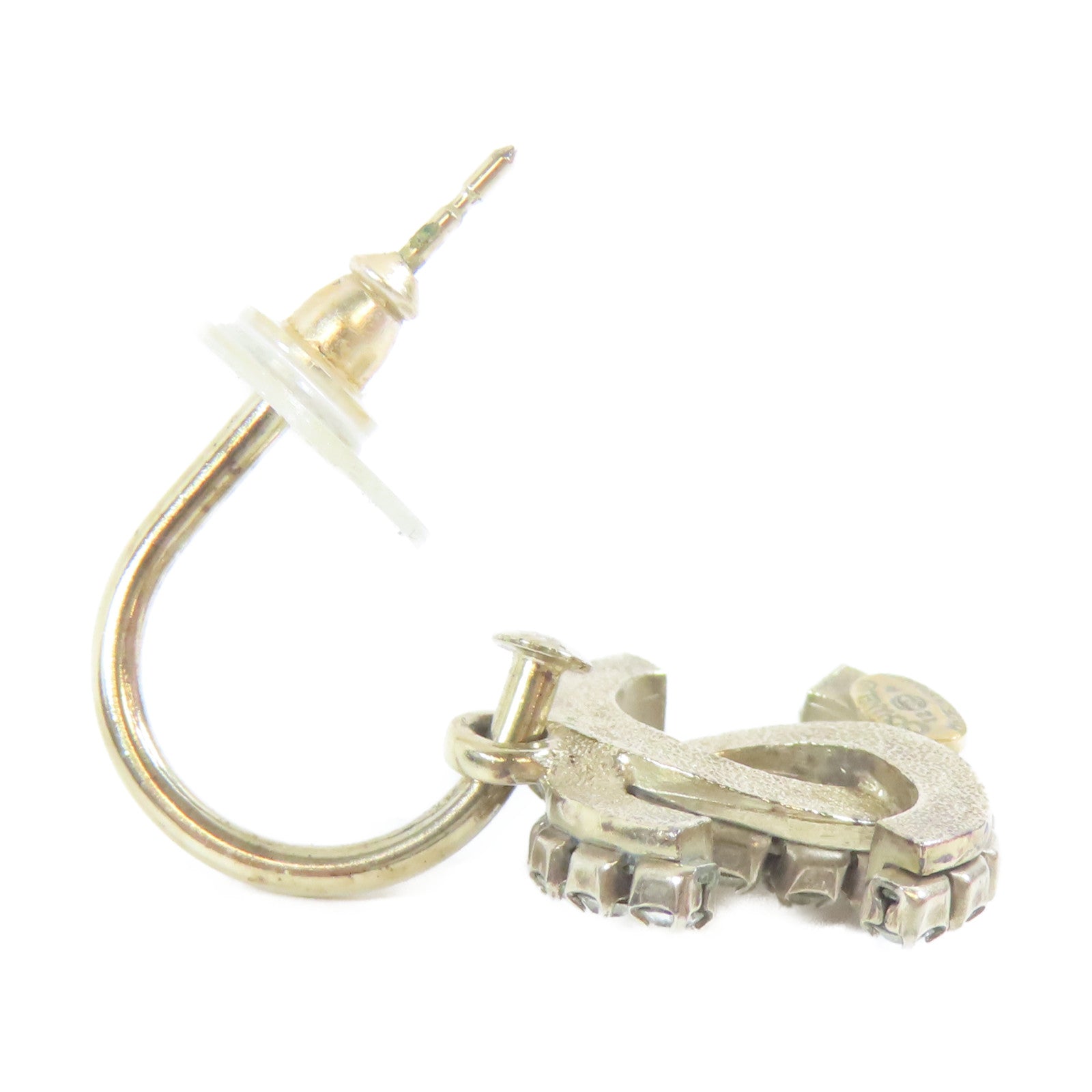 CHANEL 金屬/水晶Earrings耳環金色