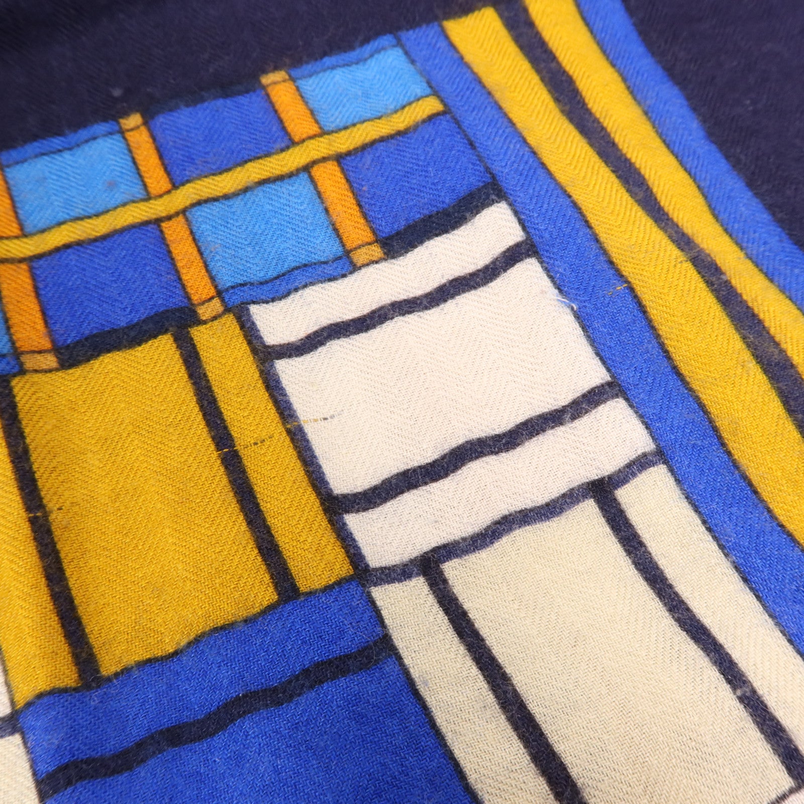 HERMES 羊絨/絲質Scarf圍巾