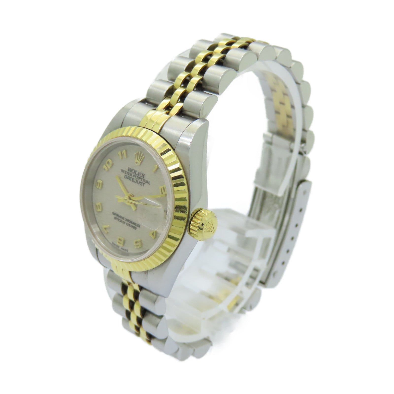 ROLEX 【激減優惠】Datejust 26MM 18K黃金/不鏽鋼自動機芯手錶金色/銀色