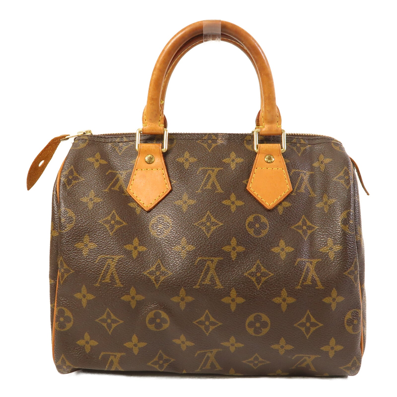 LOUIS VUITTON Monogram Speedy 25金扣手挽袋