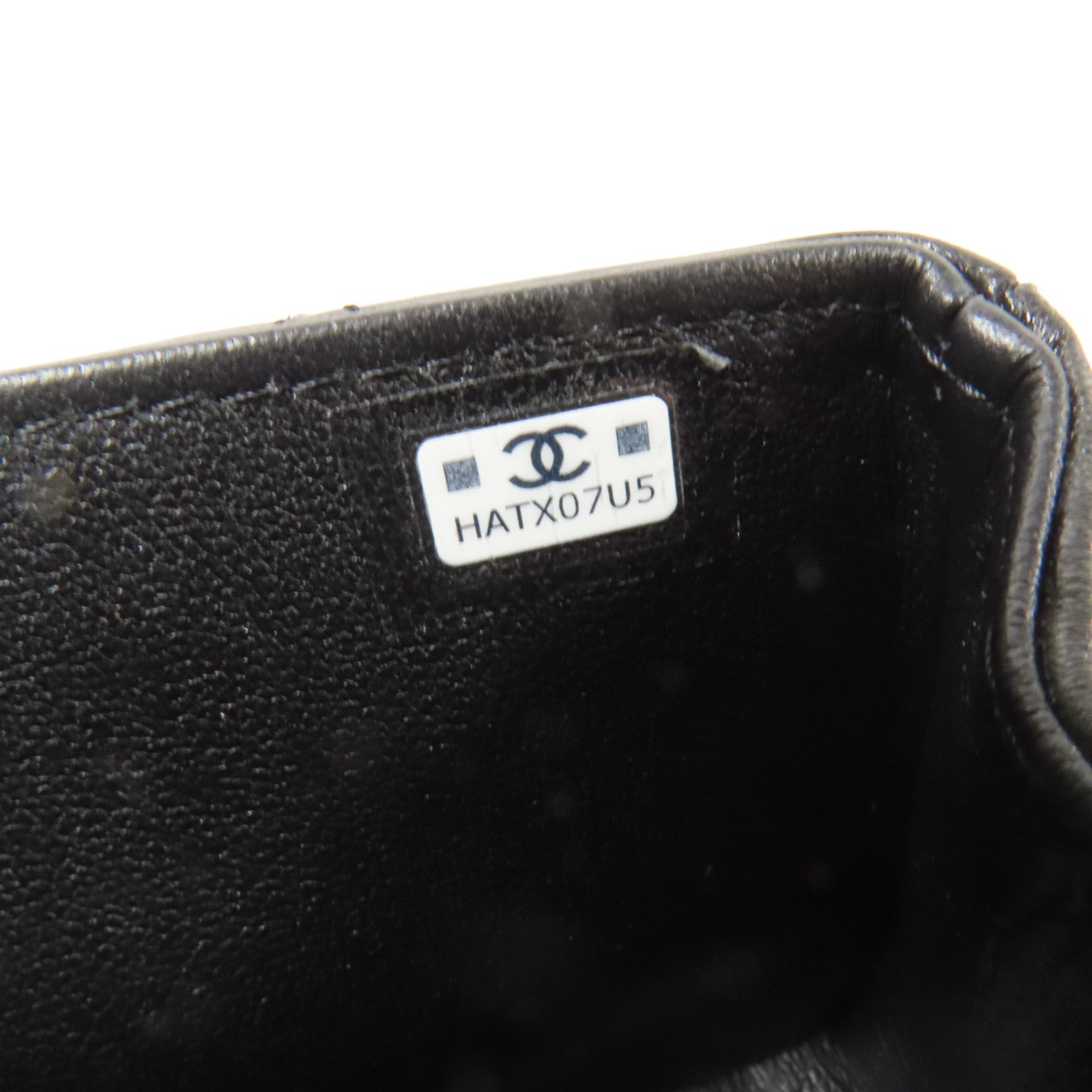 CHANEL 牛皮皮革Chain Shoulder金扣肩背袋