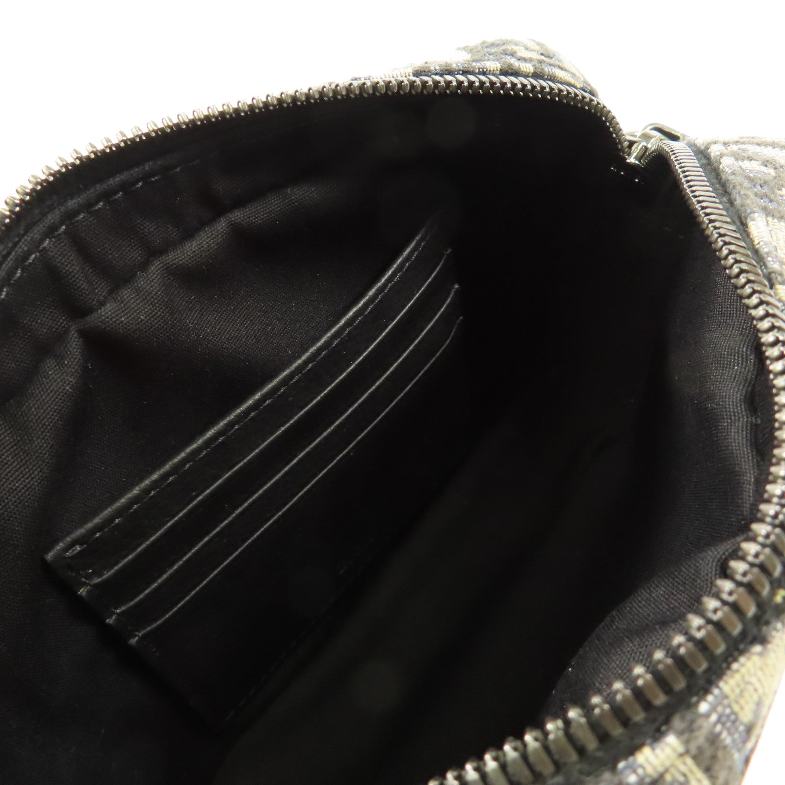 Dior Oblique帆布Mini Safari Messenger Bag銀扣肩背袋