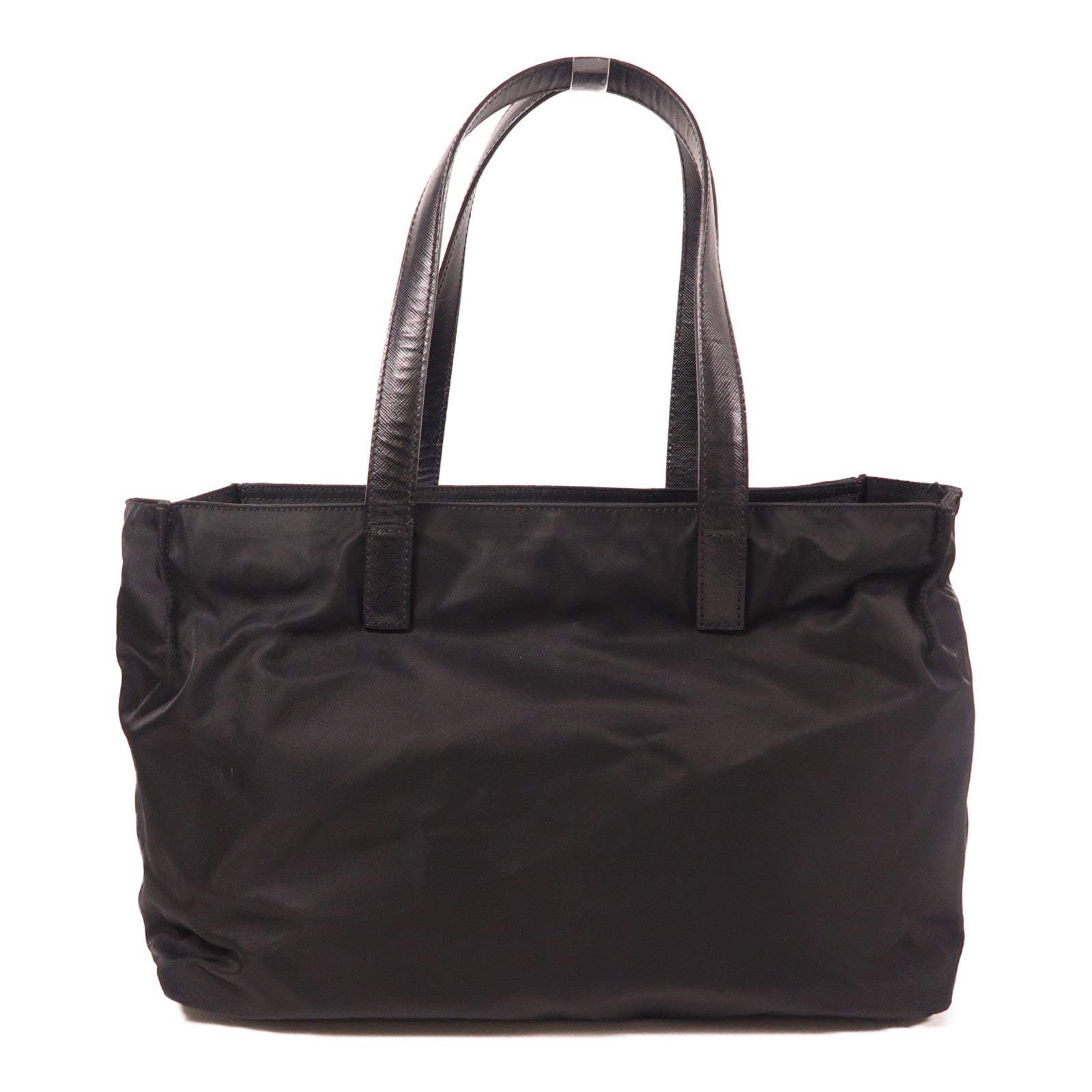 PRADA 尼龍Hand Bag銀扣手挽袋