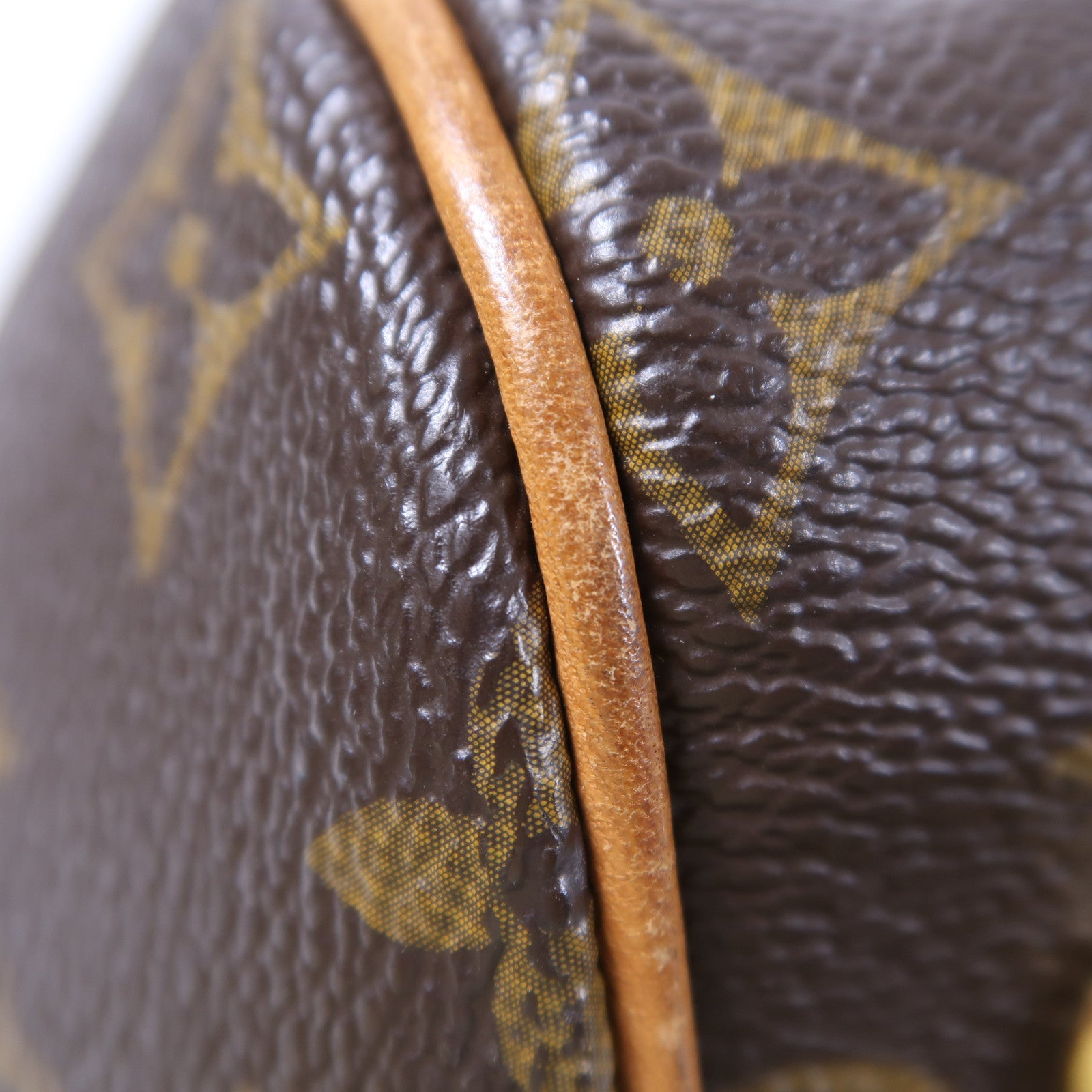 LOUIS VUITTON (PRICE DOWN) LV GHW Tivoli GM Shoulder Bag M40144 Monogram Brown