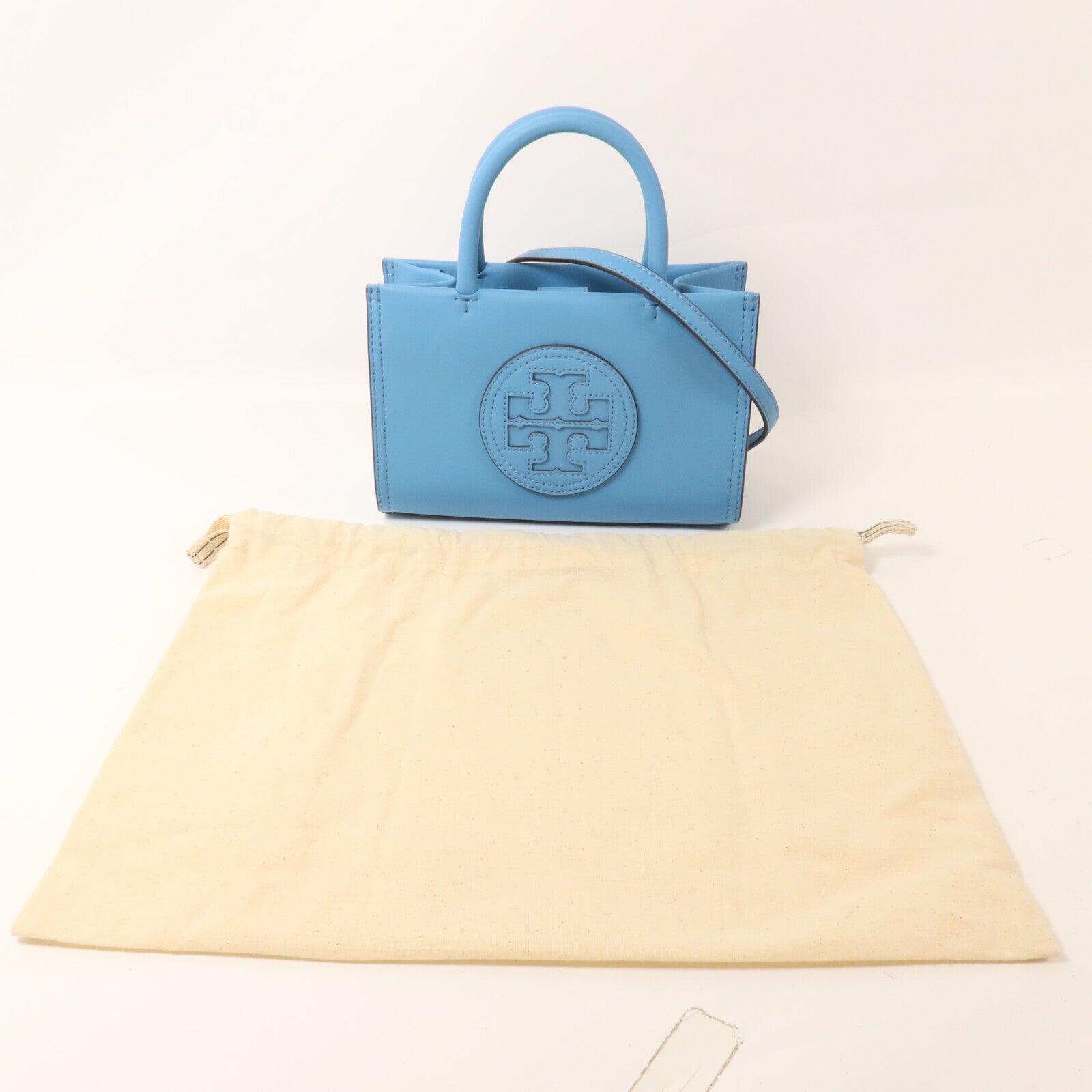 Tory Burch 牛皮皮革Mini Ella Bio Tote手挽肩背兩用袋