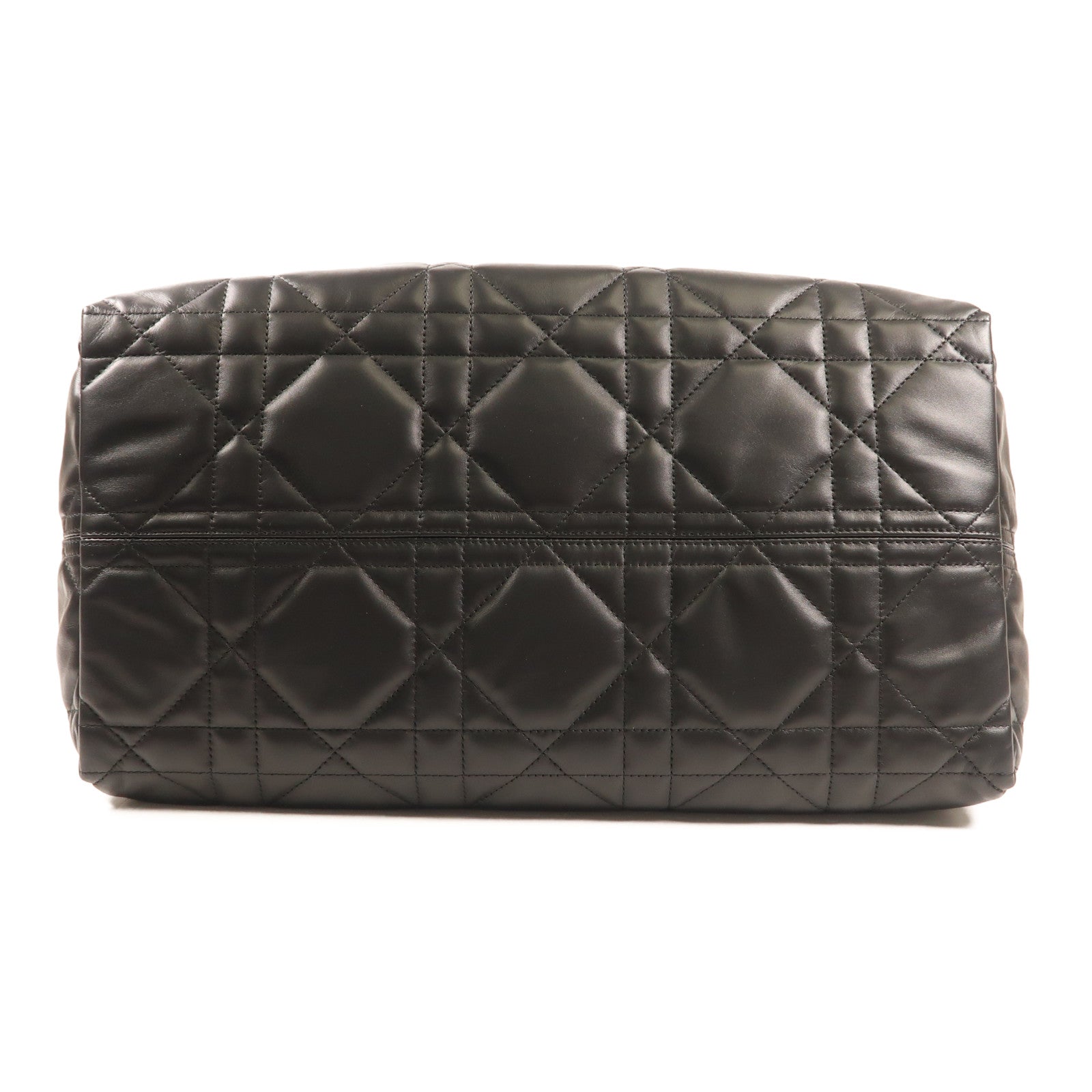 Dior 【激減優惠】牛皮皮革Large Dior Toujours銀扣手挽袋