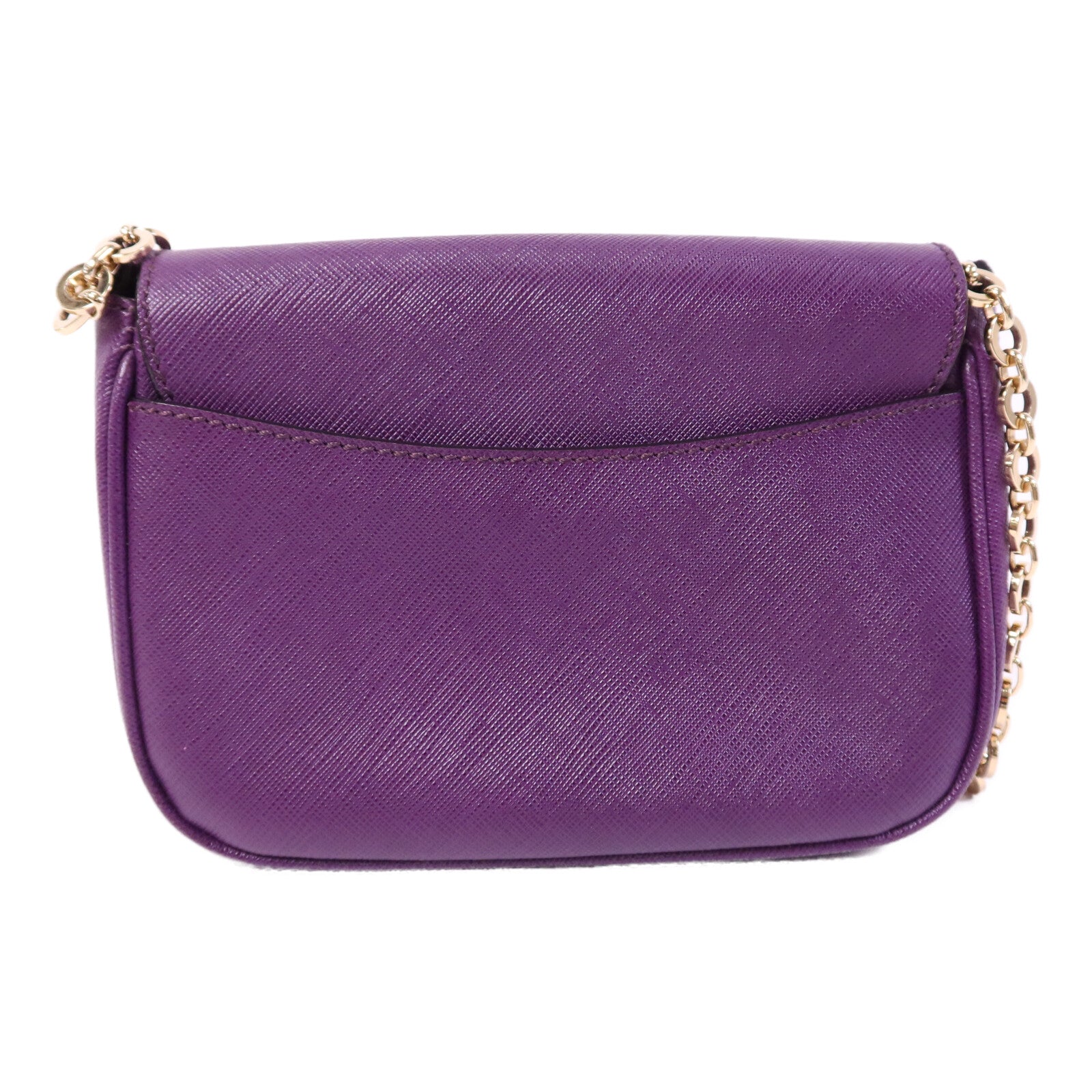 Salvatore Ferragamo 牛皮皮革Shoulder Bag金扣鏈帶手挽袋