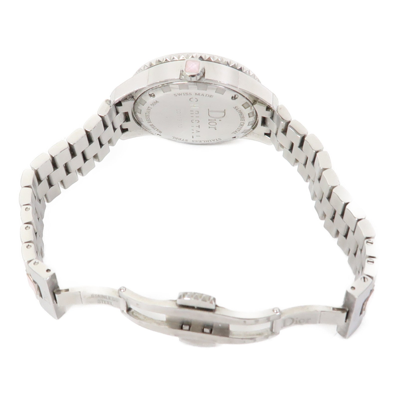 Dior Watch不鏽鋼手錶石英機芯珠光色