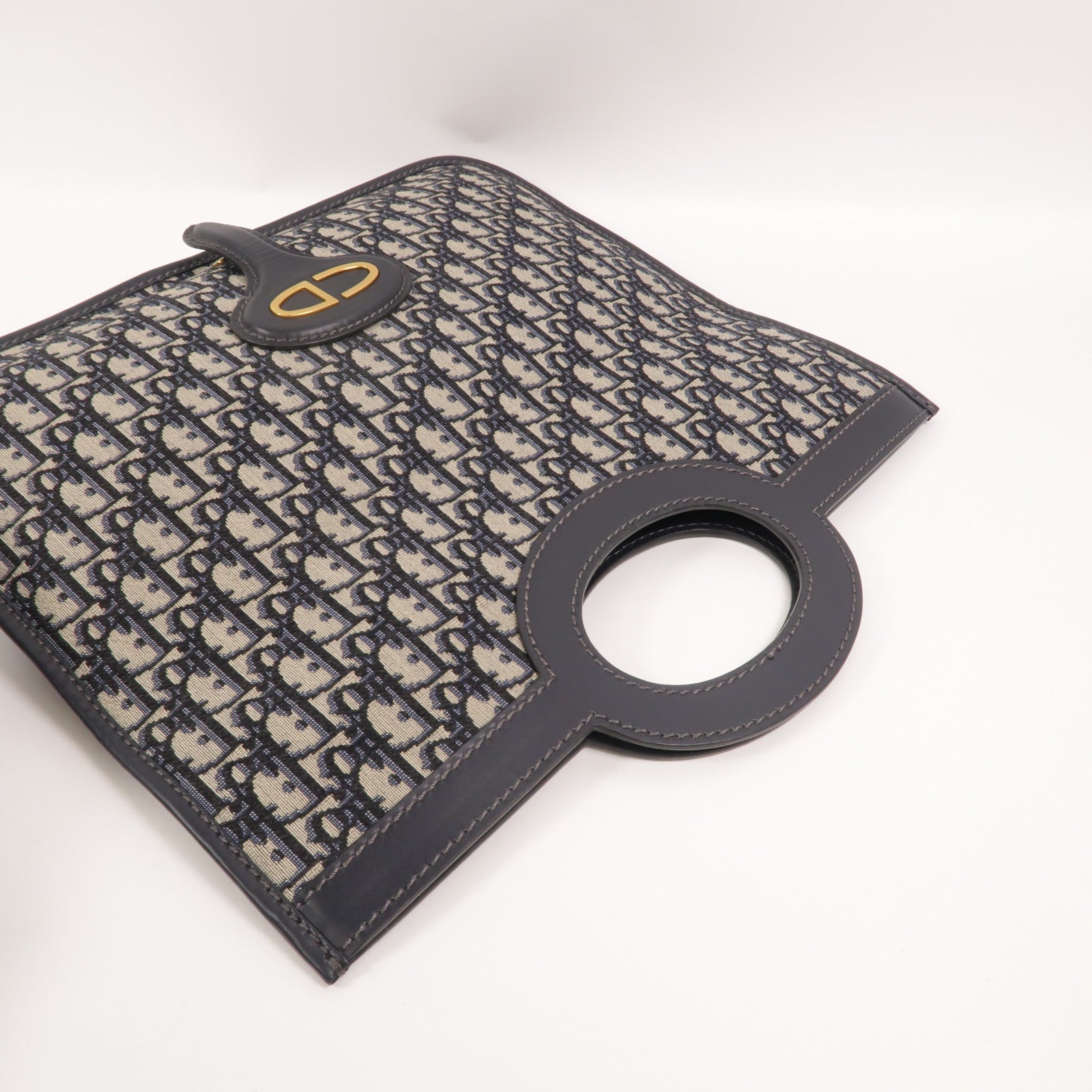 Dior Oblique帆布Folding Clutch手拿包
