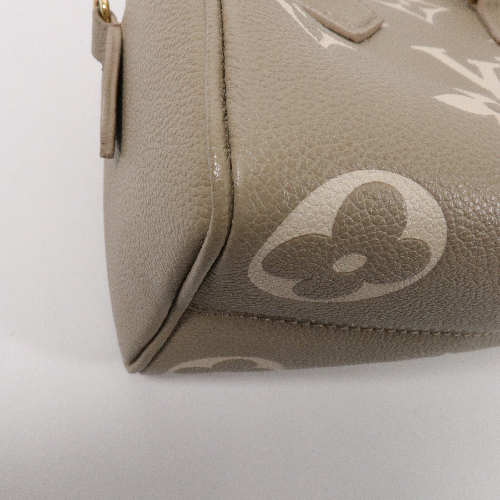 LOUIS VUITTON Monogram Empreinte Speedy Bandouliere 20手挽肩背兩用袋