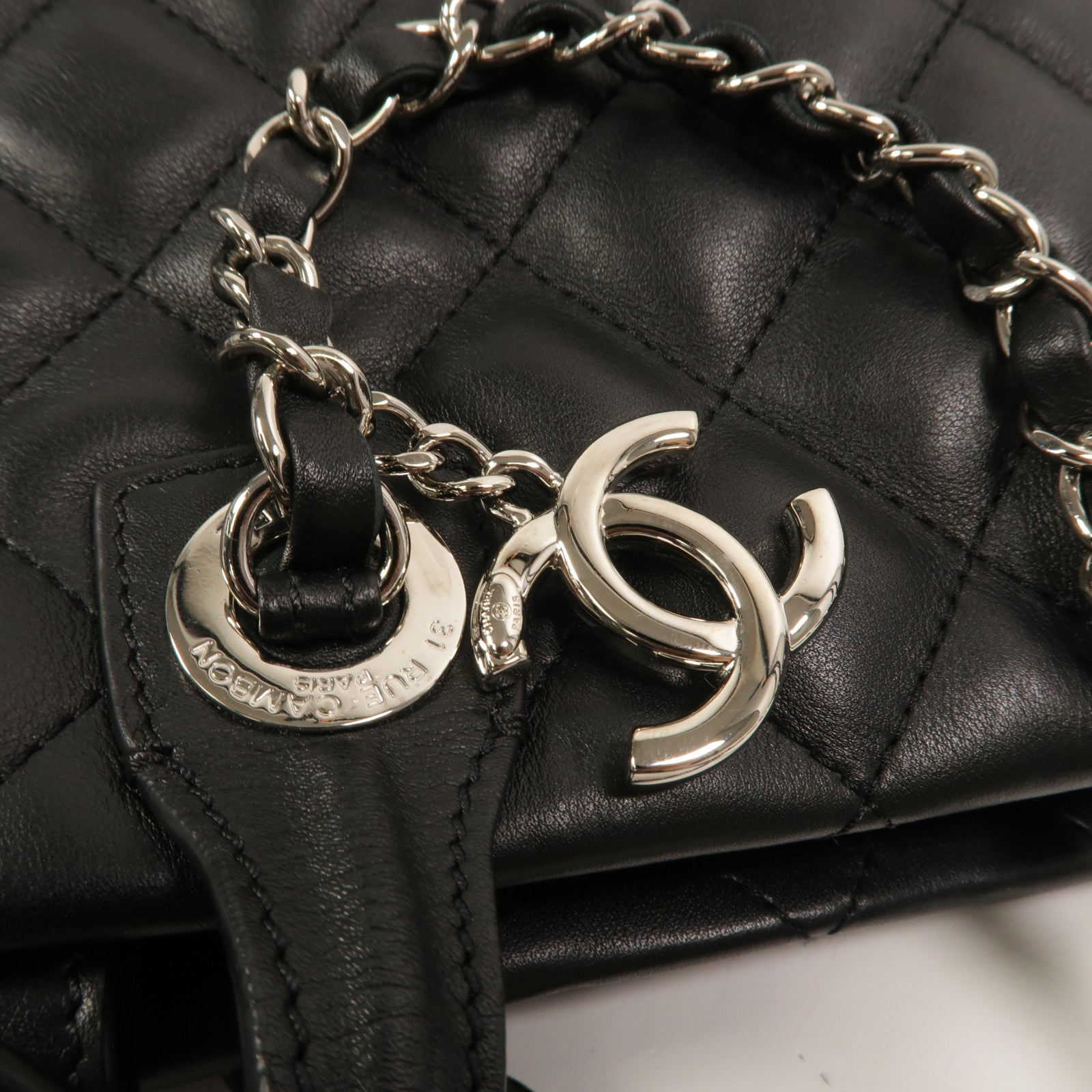 CHANEL 羊皮皮革Tote Bag手挽肩背兩用袋