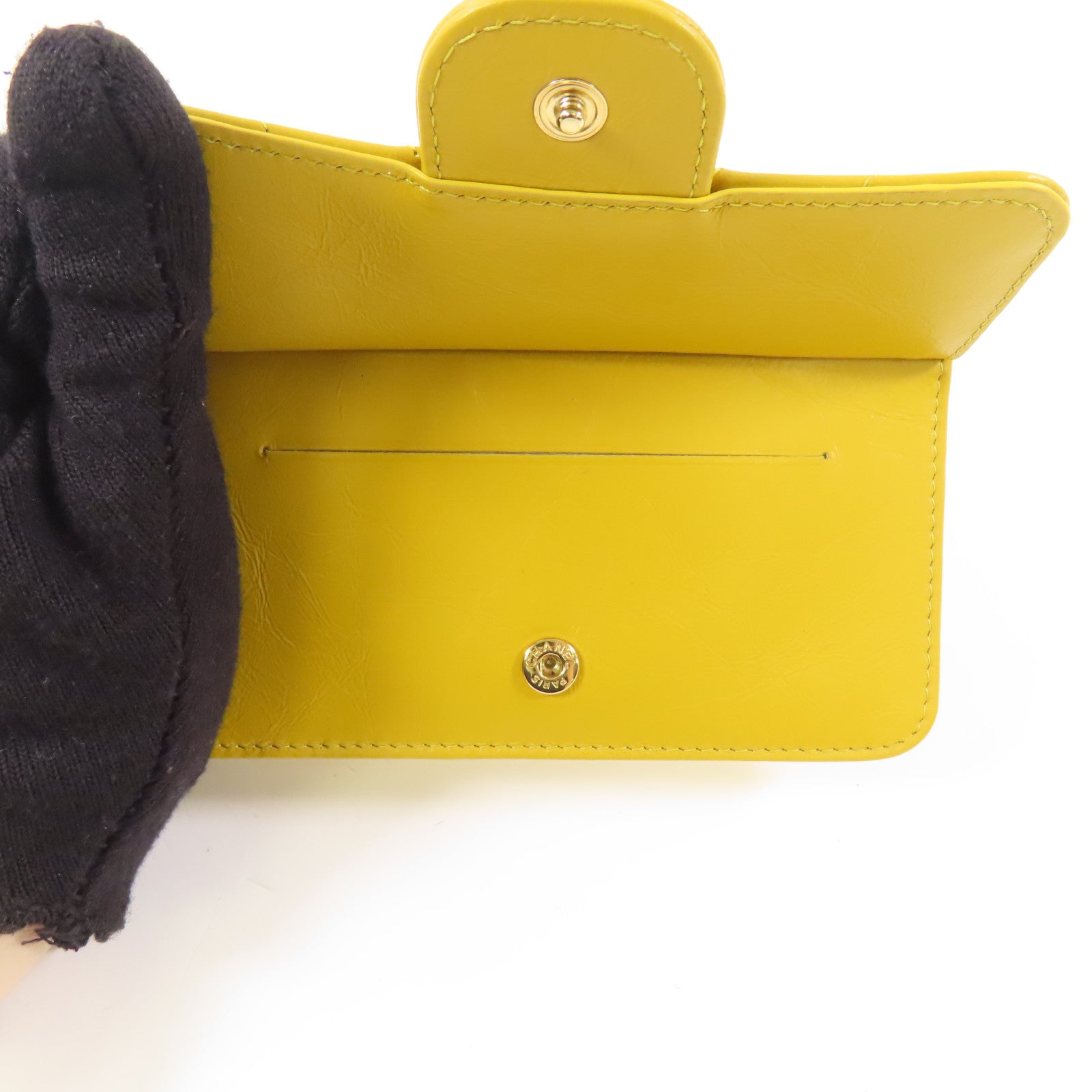 CHANEL 皮革2.55 Card Case金扣卡片套