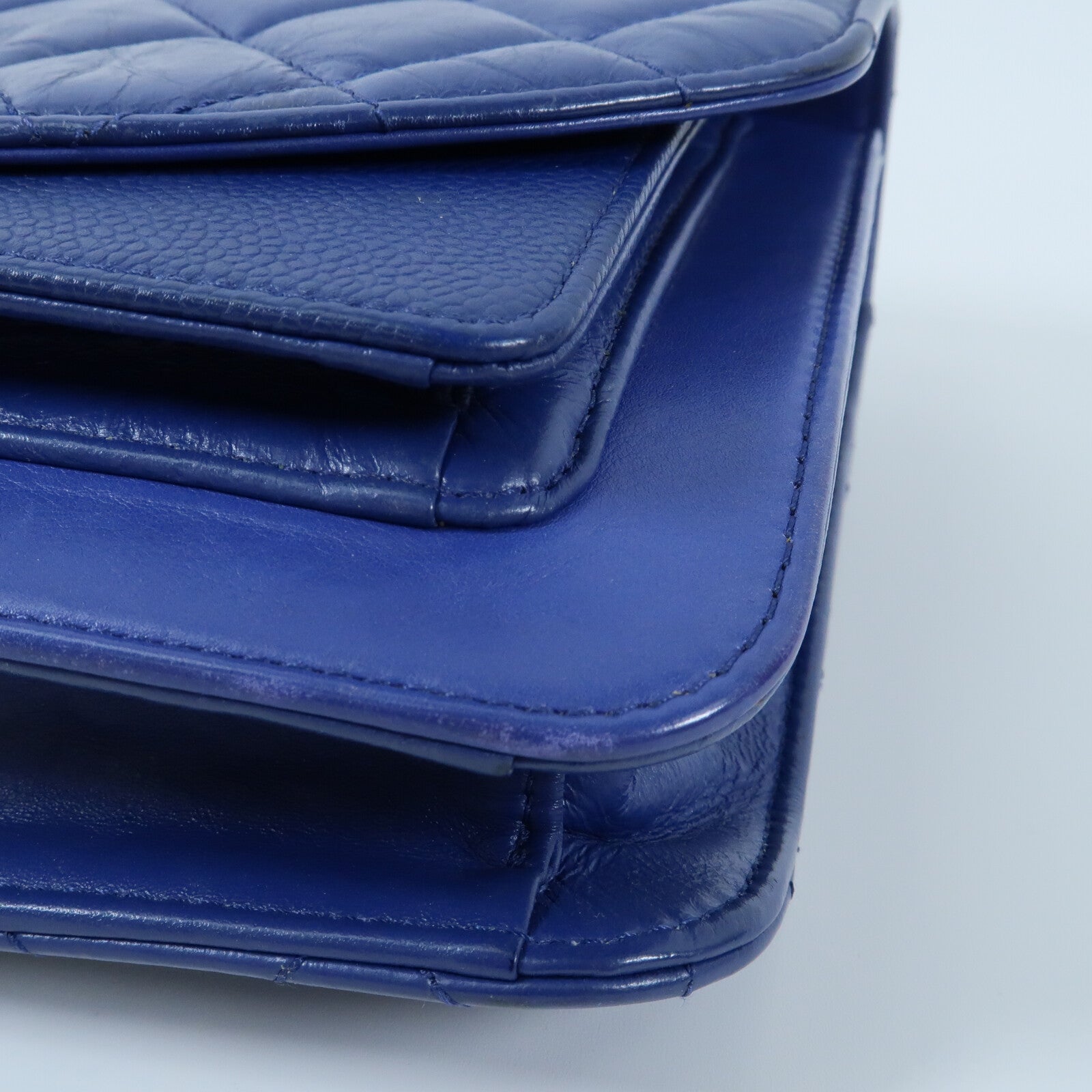 CHANEL 【激減優惠】牛皮皮革2 Way Shoulder Bag金扣鏈帶手挽肩背兩用袋