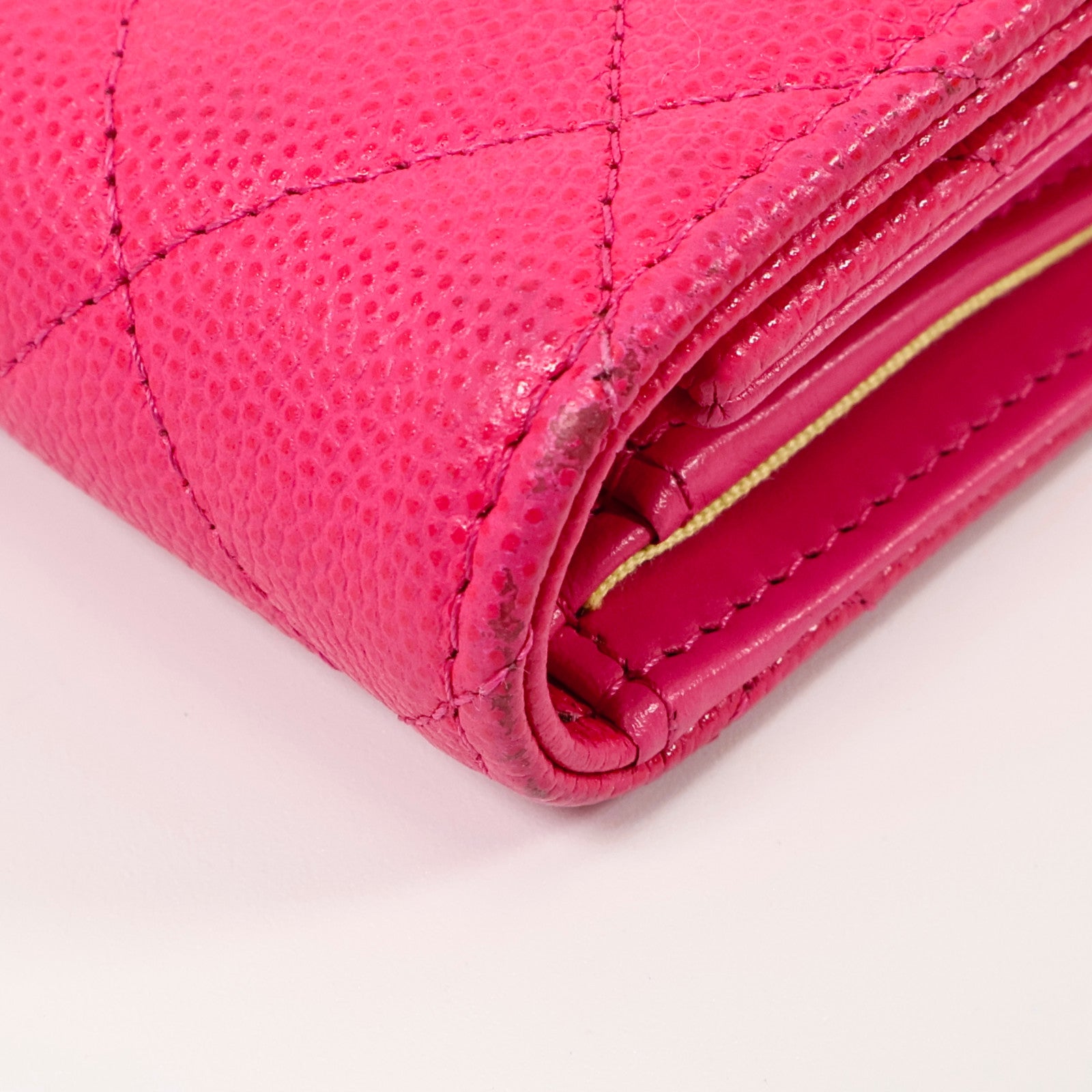 CHANEL 牛皮皮革C19 Medium Flap錢包
