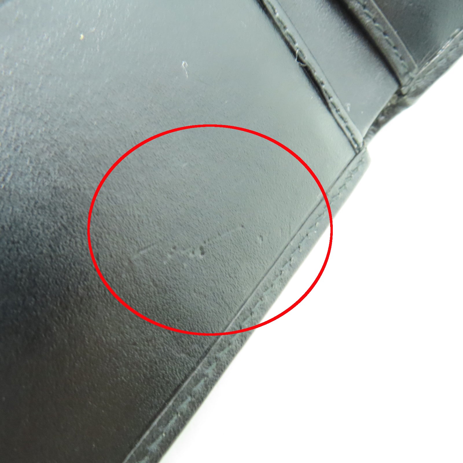 GUCCI 帆布Wallet銀扣錢包黒色