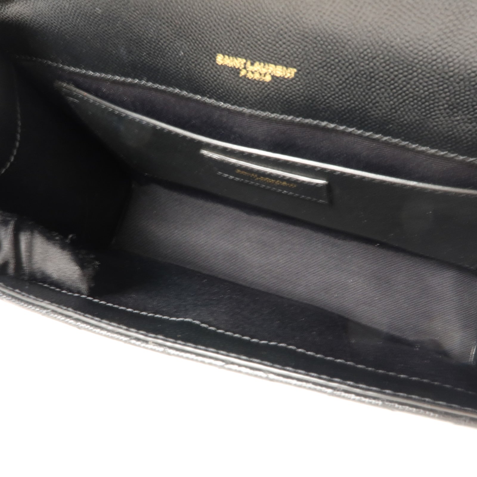 SAINT LAURENT 牛皮皮革Envelope Medium鏈帶肩背袋