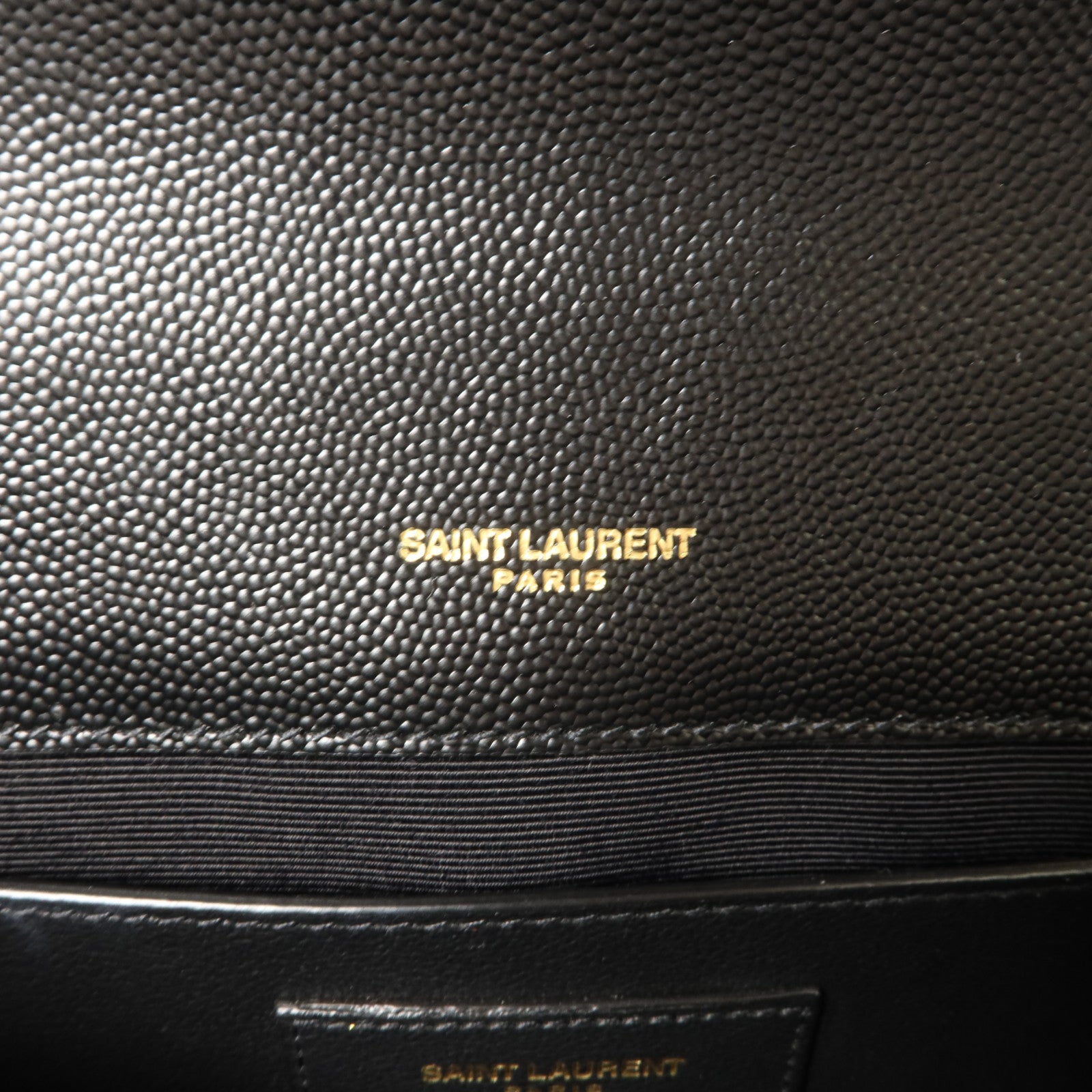 SAINT LAURENT 牛皮皮革Envelope Medium鏈帶肩背袋