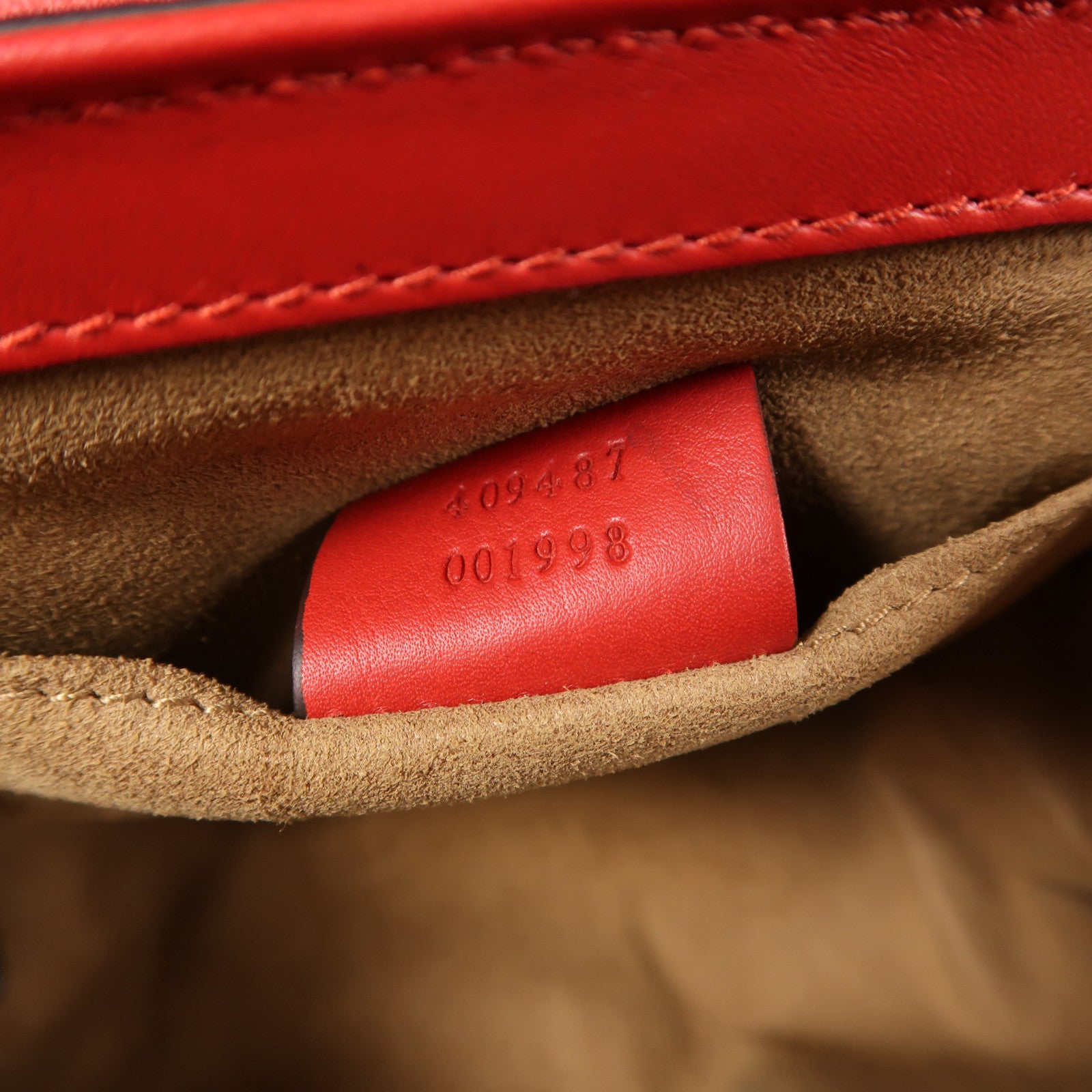 GUCCI 塗層帆布Padlock金扣鏈帶肩背袋