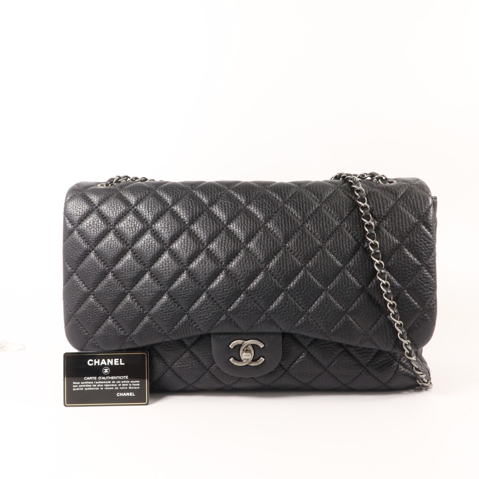 CHANEL 牛皮皮革Airlines XXL Flap Bag Small肩背袋