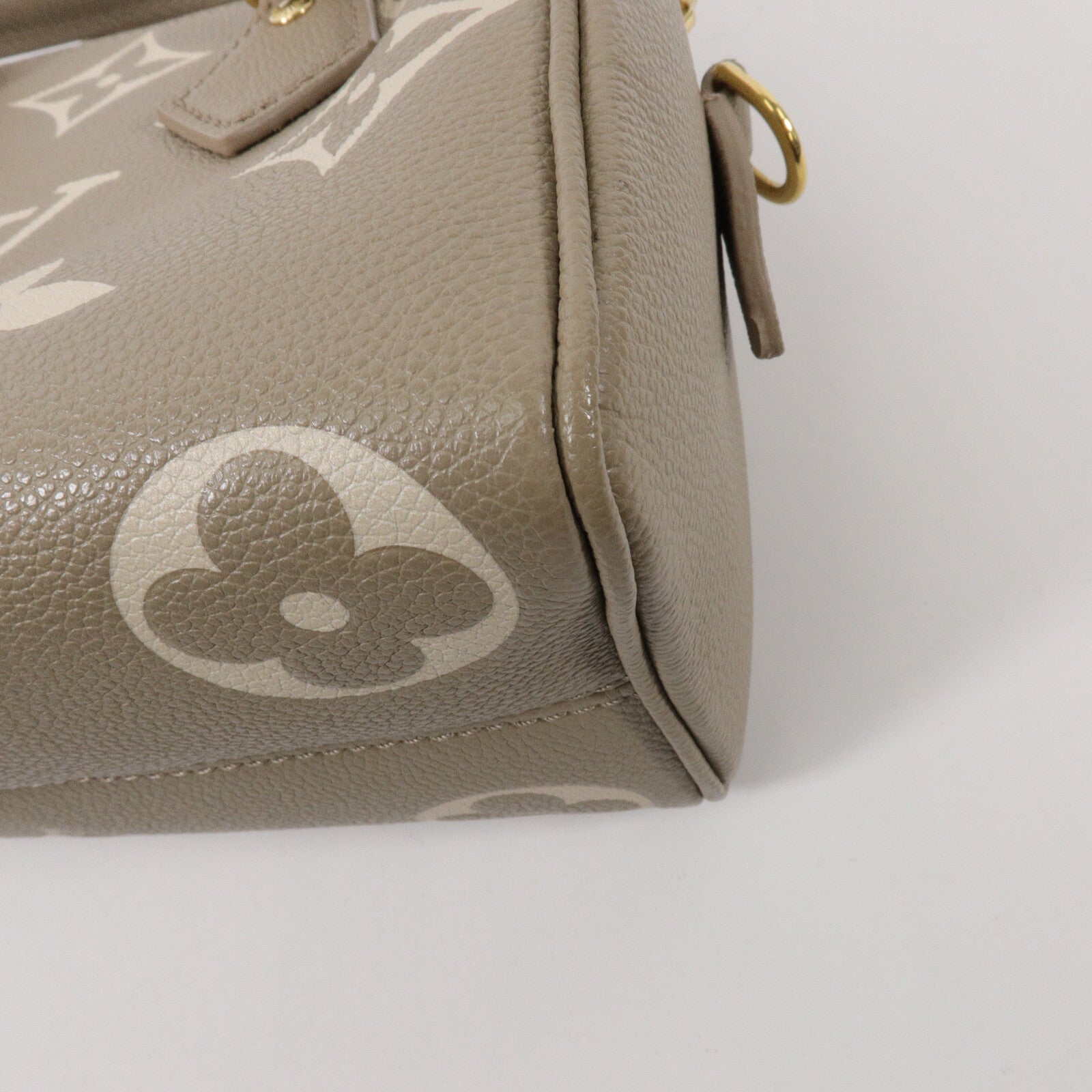 LOUIS VUITTON Monogram Empreinte Speedy Bandouliere 20手挽肩背兩用袋