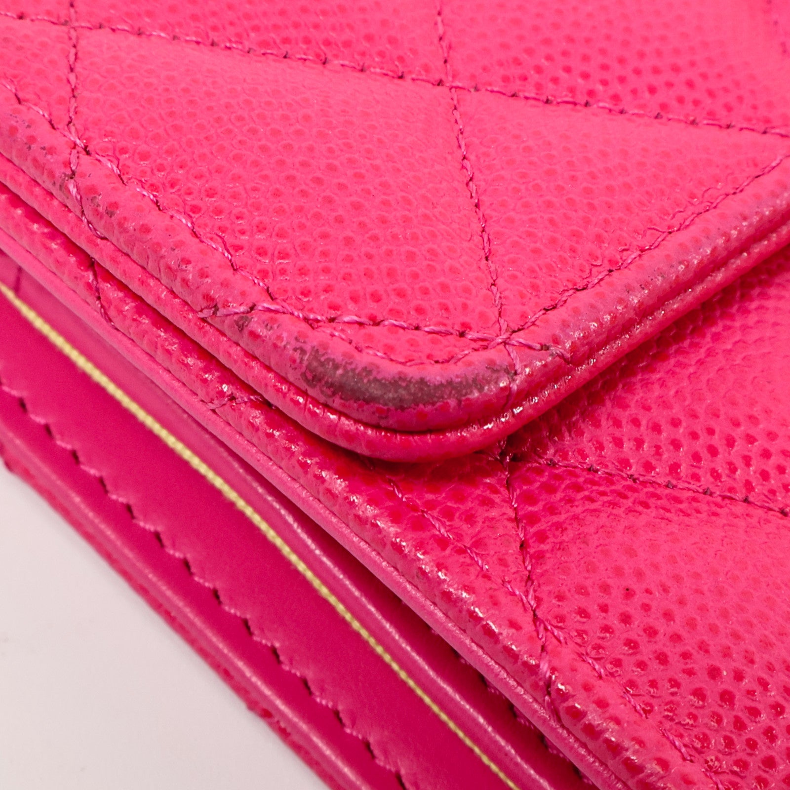 CHANEL 牛皮皮革C19 Medium Flap錢包