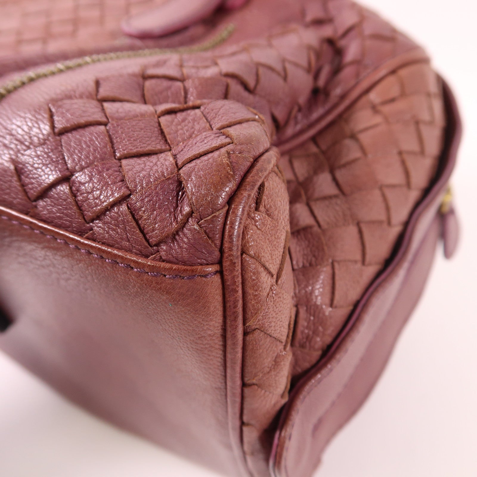BOTTEGA VENETA 牛皮皮革Handbag金扣手挽袋