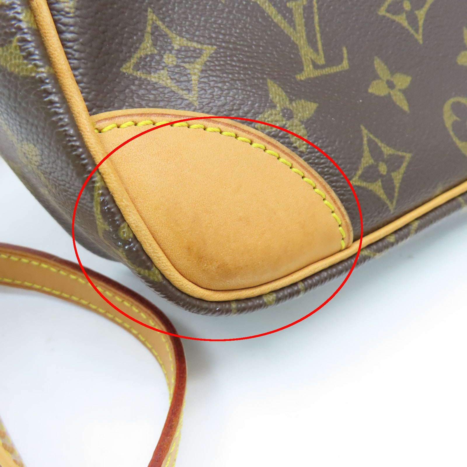 LOUIS VUITTON Monogram Trocadero 27金扣肩背袋啡色