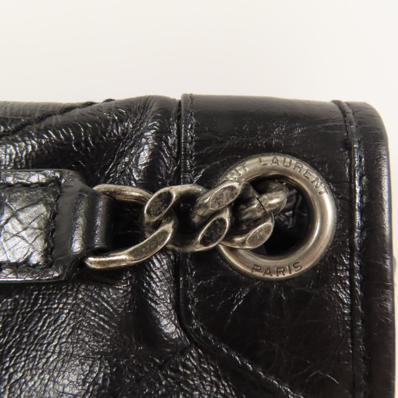 SAINT LAURENT 牛皮皮革Niki Medium肩背袋