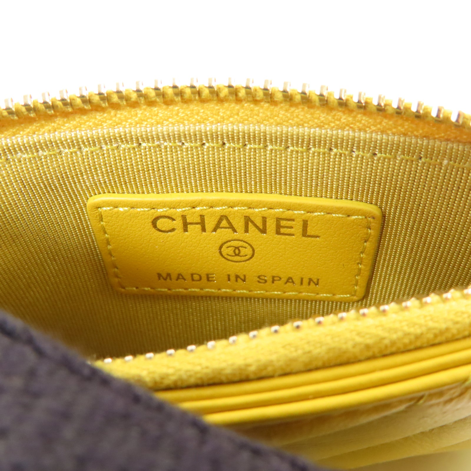 CHANEL 皮革2.55 Card Case金扣卡片套