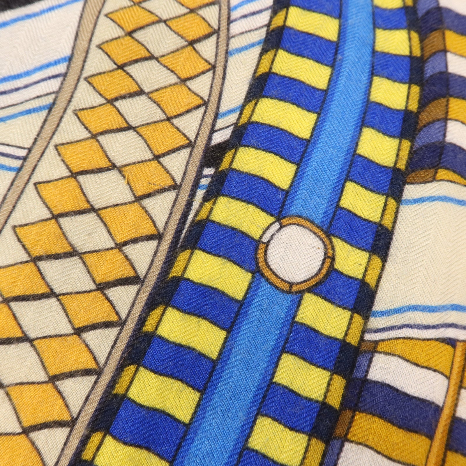 HERMES 羊絨/絲質Scarf圍巾