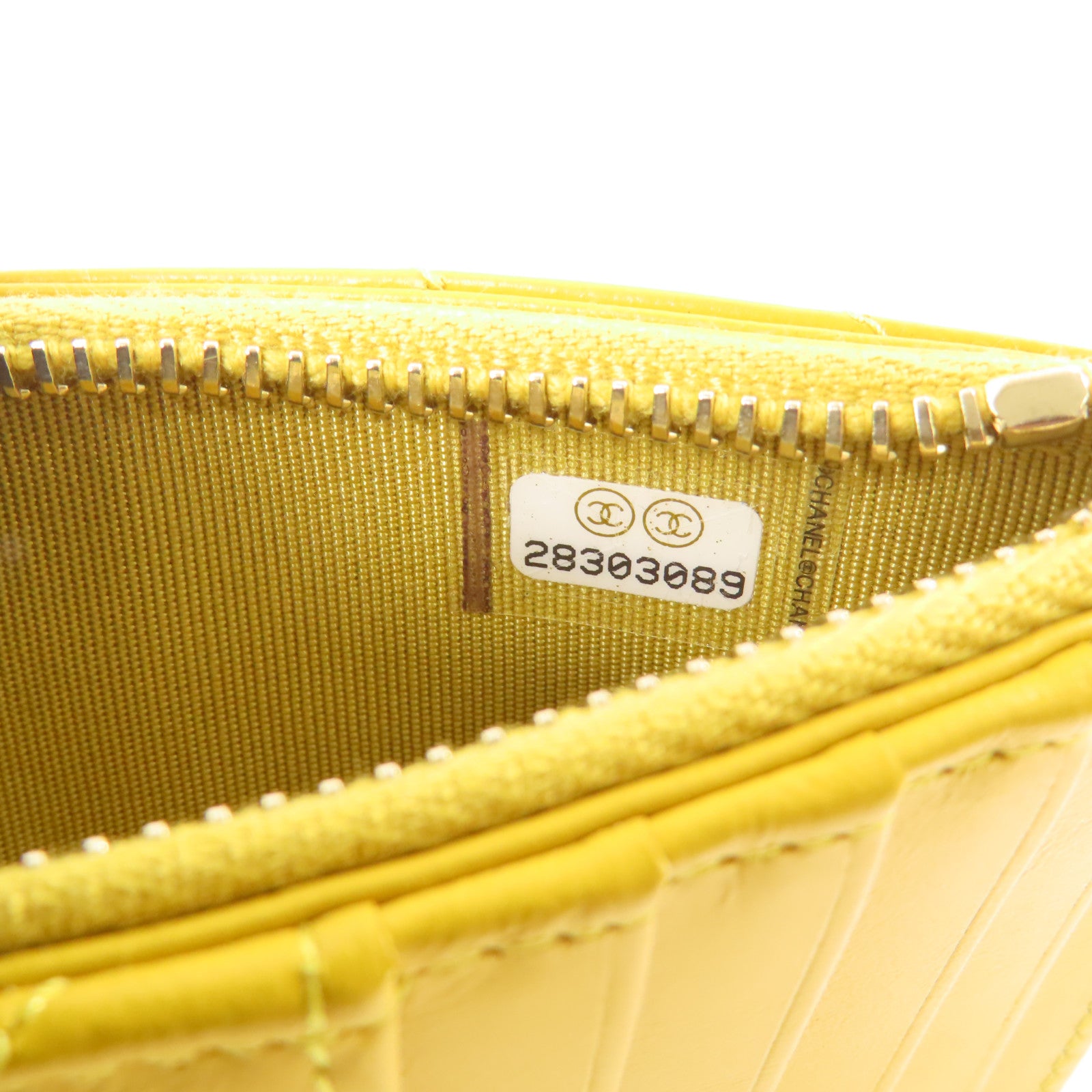 CHANEL 皮革2.55 Card Case金扣卡片套