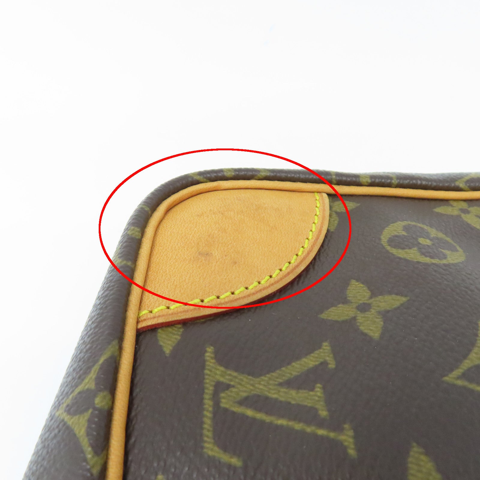 LOUIS VUITTON Monogram Trocadero 27金扣肩背袋啡色