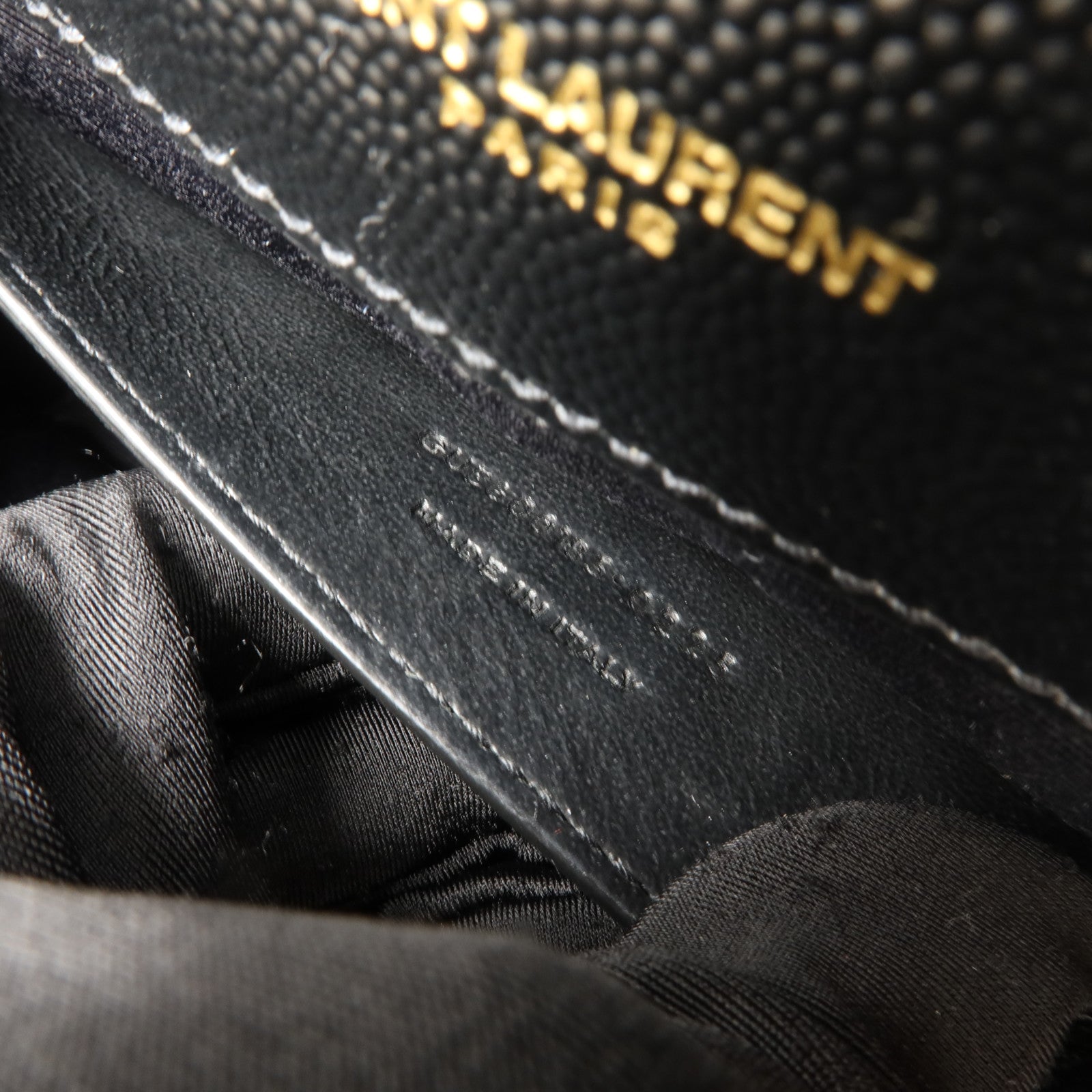 SAINT LAURENT 牛皮皮革Envelope Medium鏈帶肩背袋