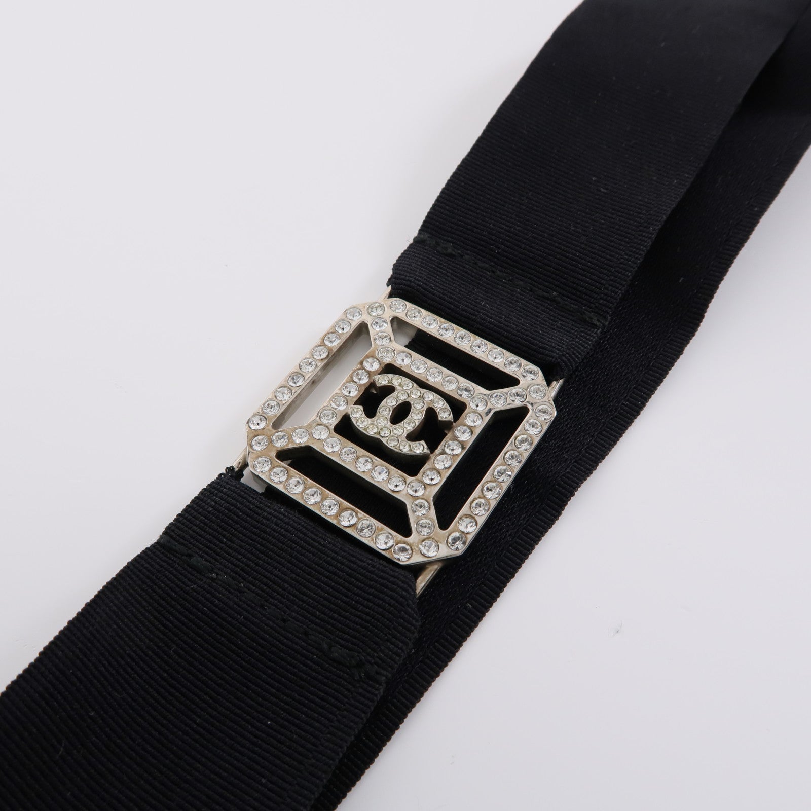 CHANEL CC Necklace B17/S Metal Silver
