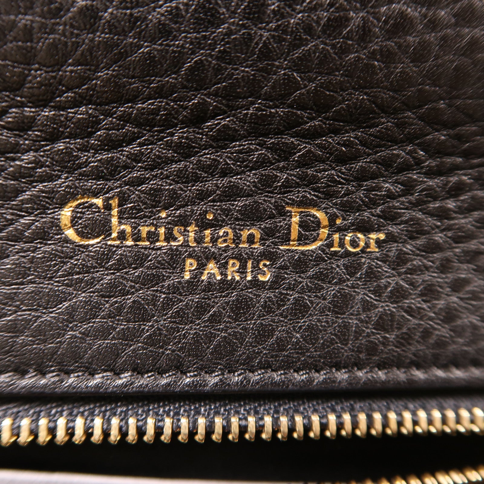 Dior 牛皮皮革Diorma銀扣鏈帶手挽肩背兩用袋