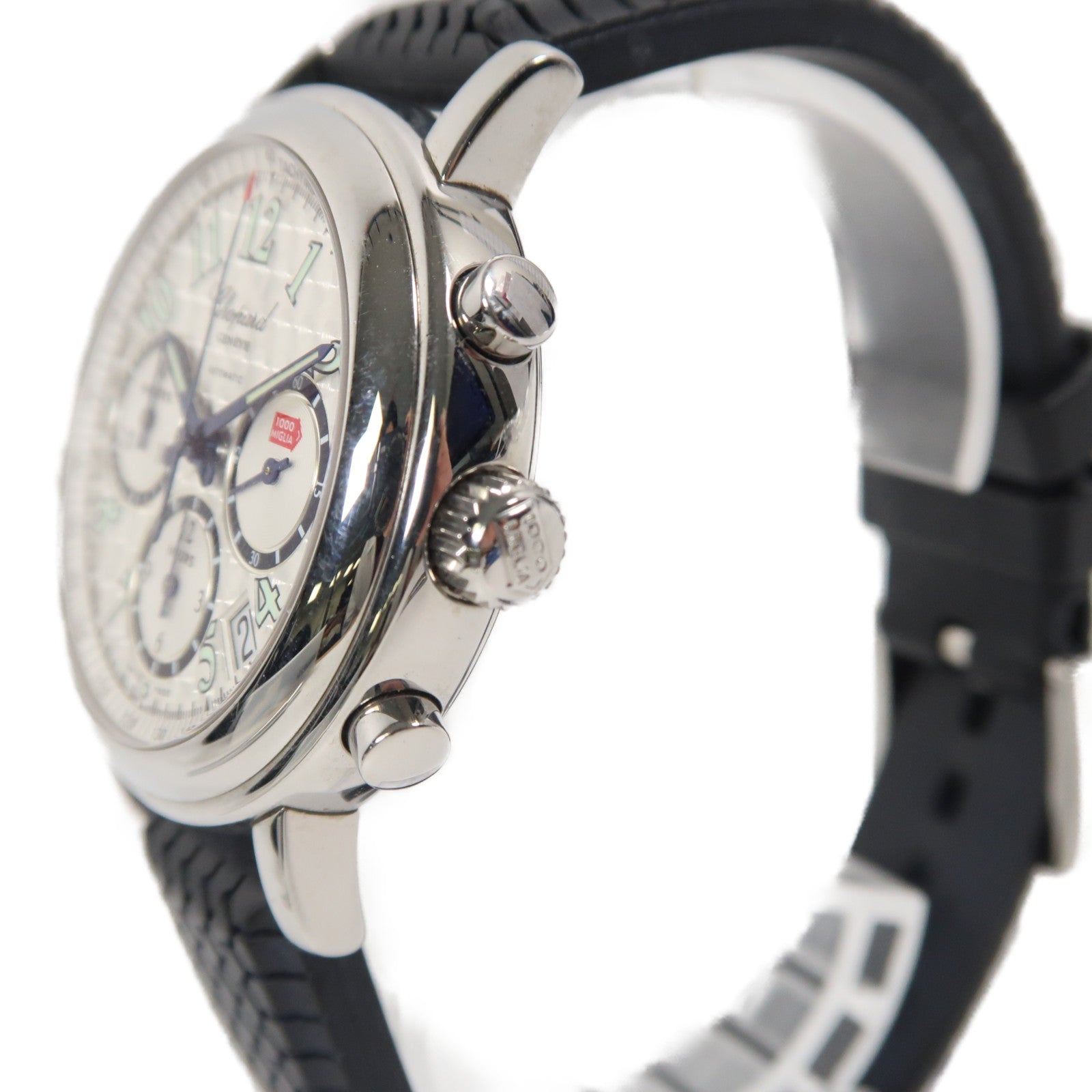 Chopard Mille Miglia Chrono不鏽鋼手錶自動機芯銀色
