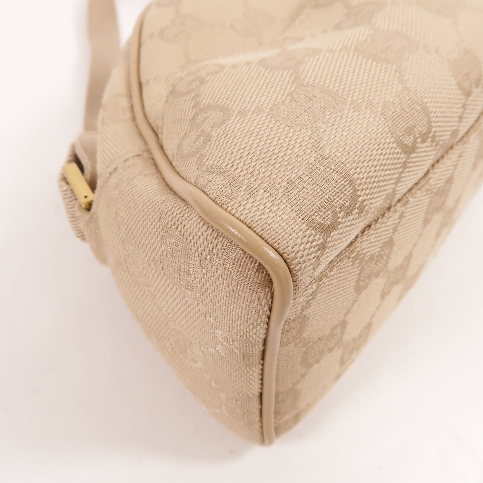 GUCCI 帆布Half Moon GG Canvas Shoulder Bag肩背袋