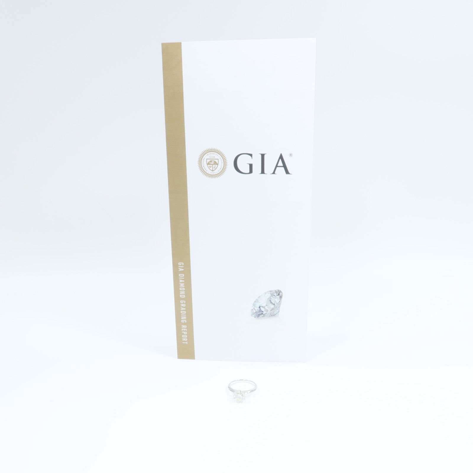 JEWELRY 18K白金Diamond Ring戒指