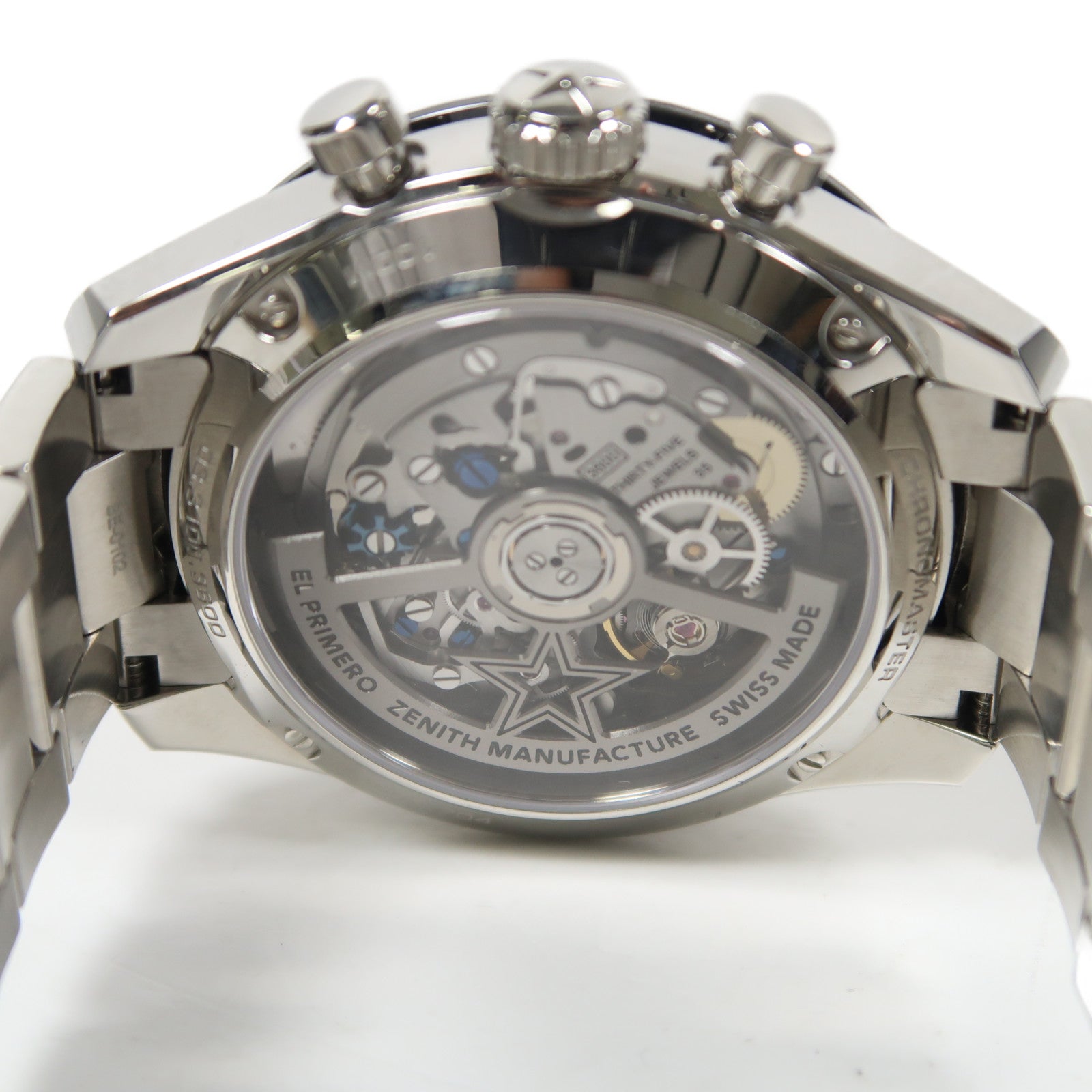 ZENITH Chronomaster El Primero Sport不鏽鋼手錶自動機芯白色