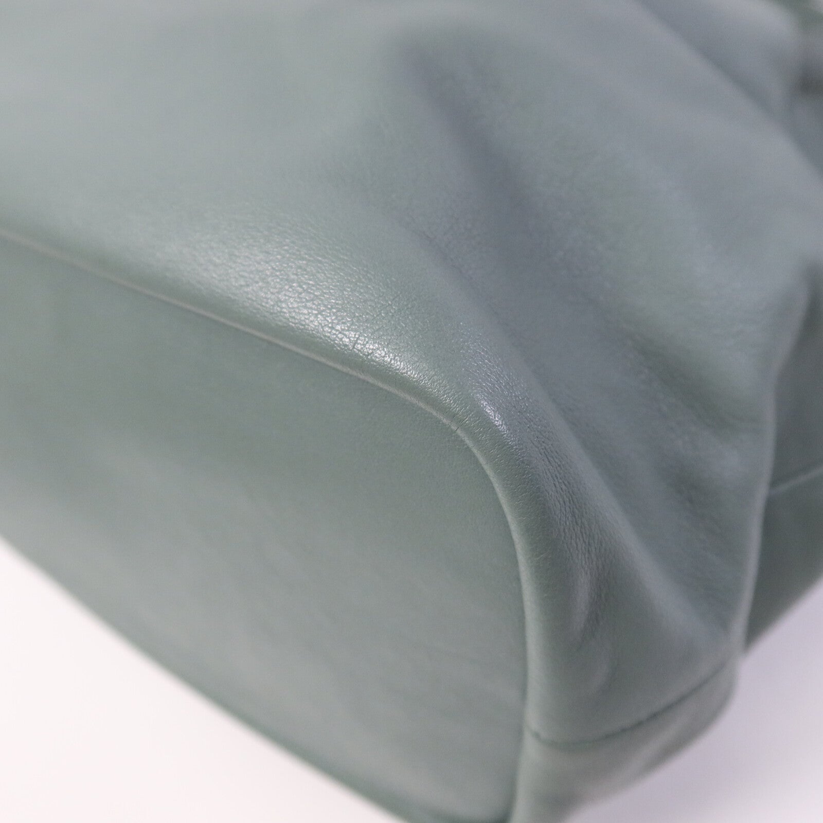 COACH 牛皮皮革Tote Bag金扣手挽袋