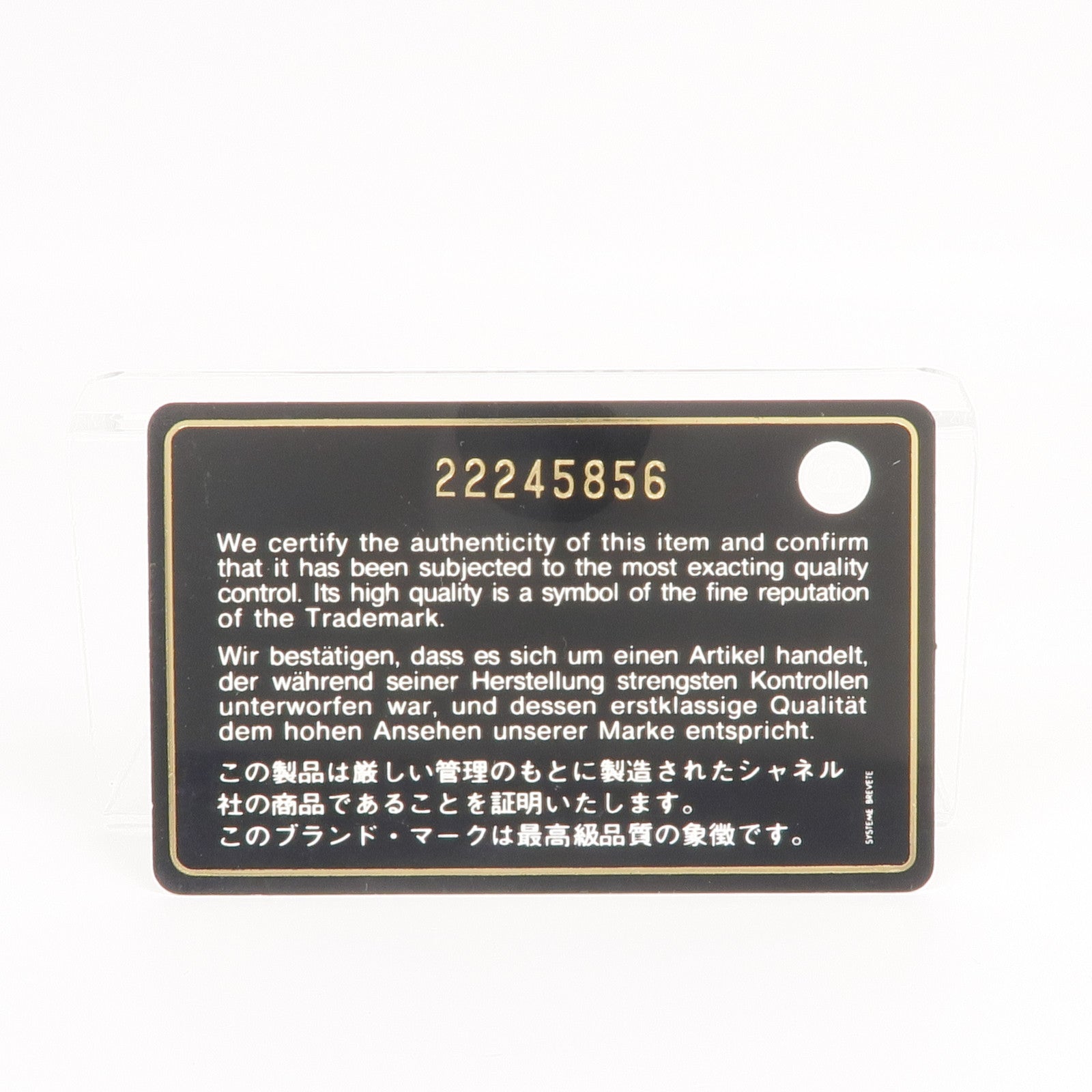 CHANEL 羊皮皮革Long Wallet銀扣長錢包