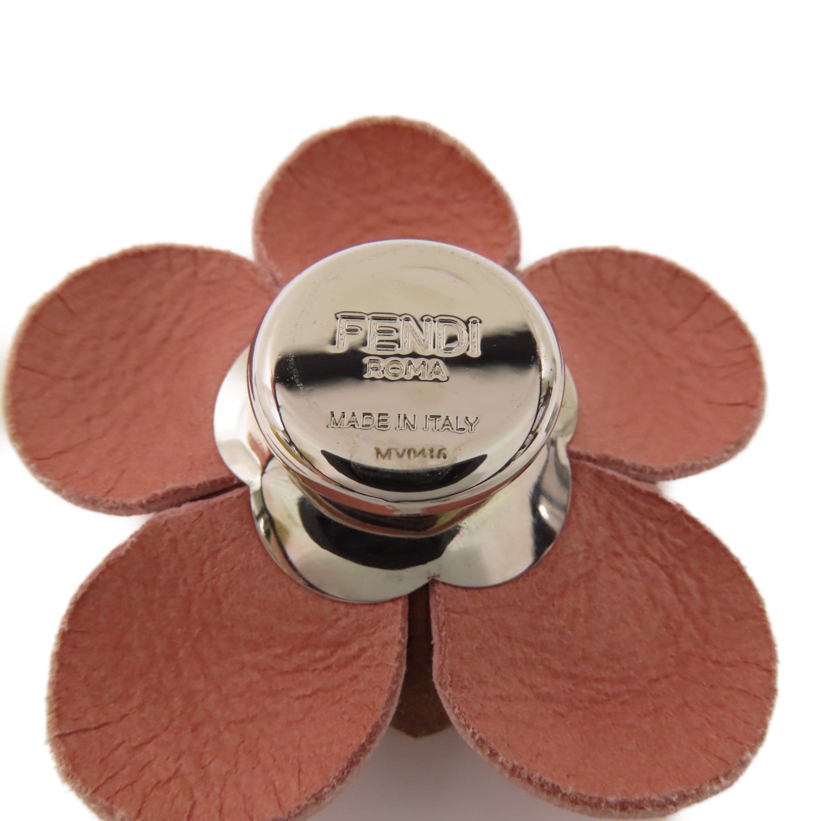 FENDI 【激減優惠】金屬/皮革Brooch胸針